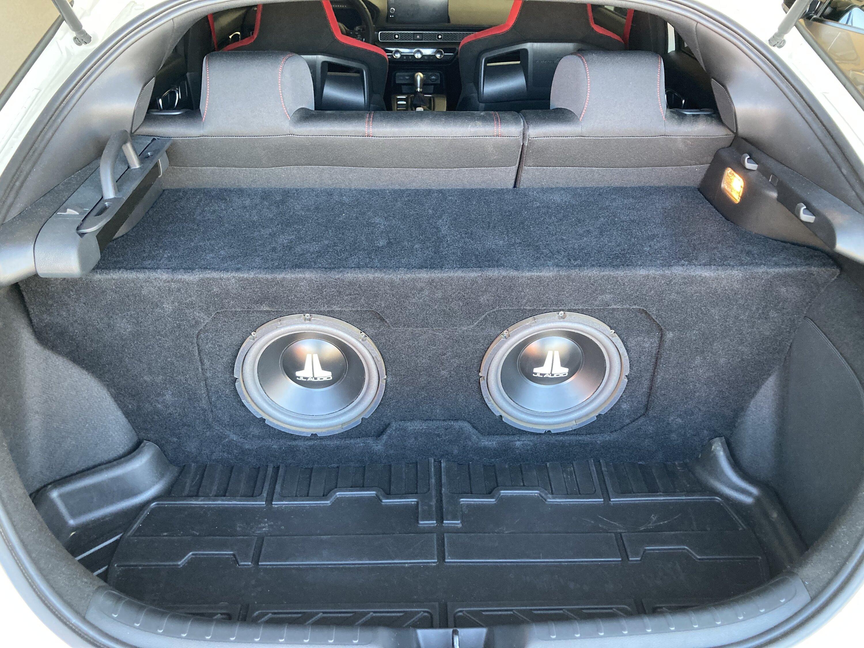 11th Gen Honda Civic Old school JL Audio sound IMG_5180