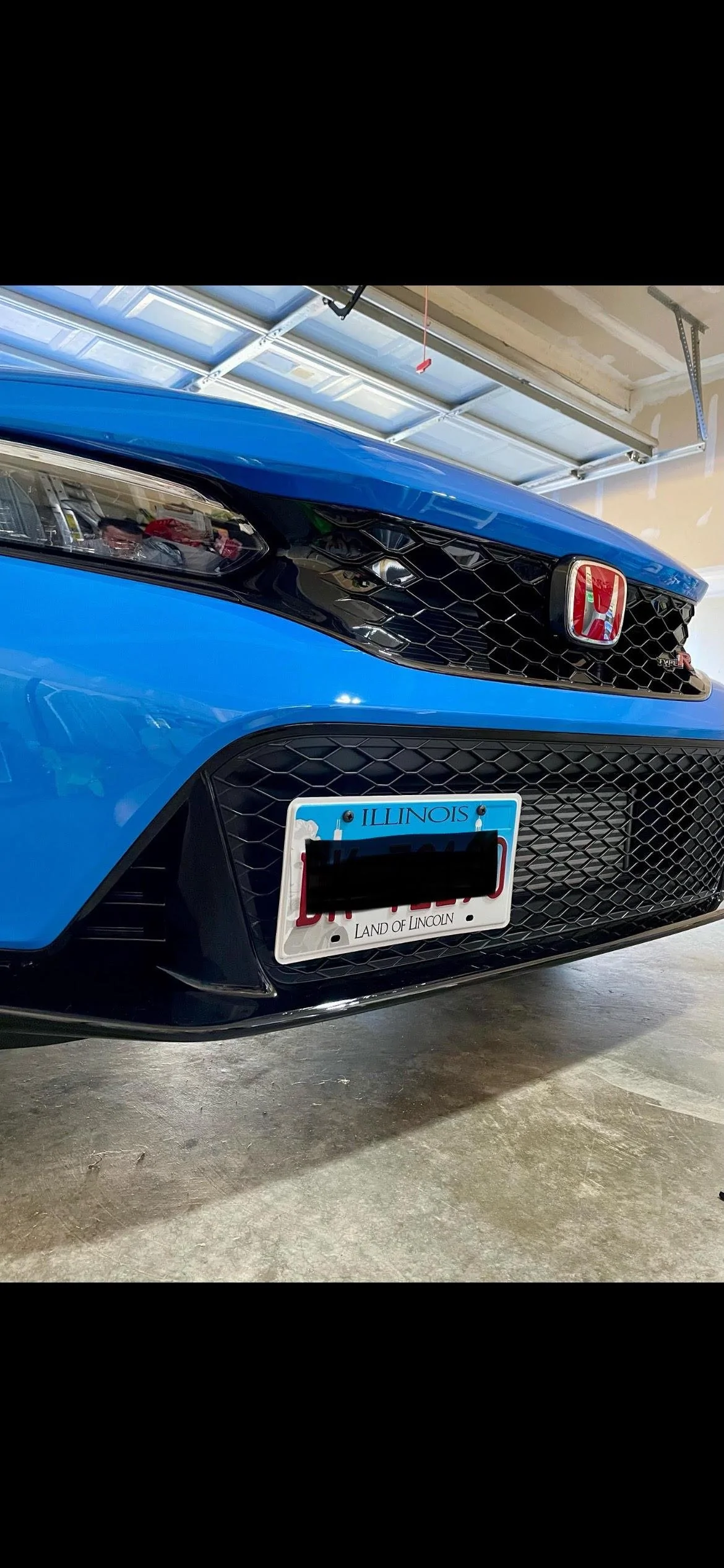 11th Gen Honda Civic NO DRILL FRONT LICENSE PLATE MOUNT fl5 b2