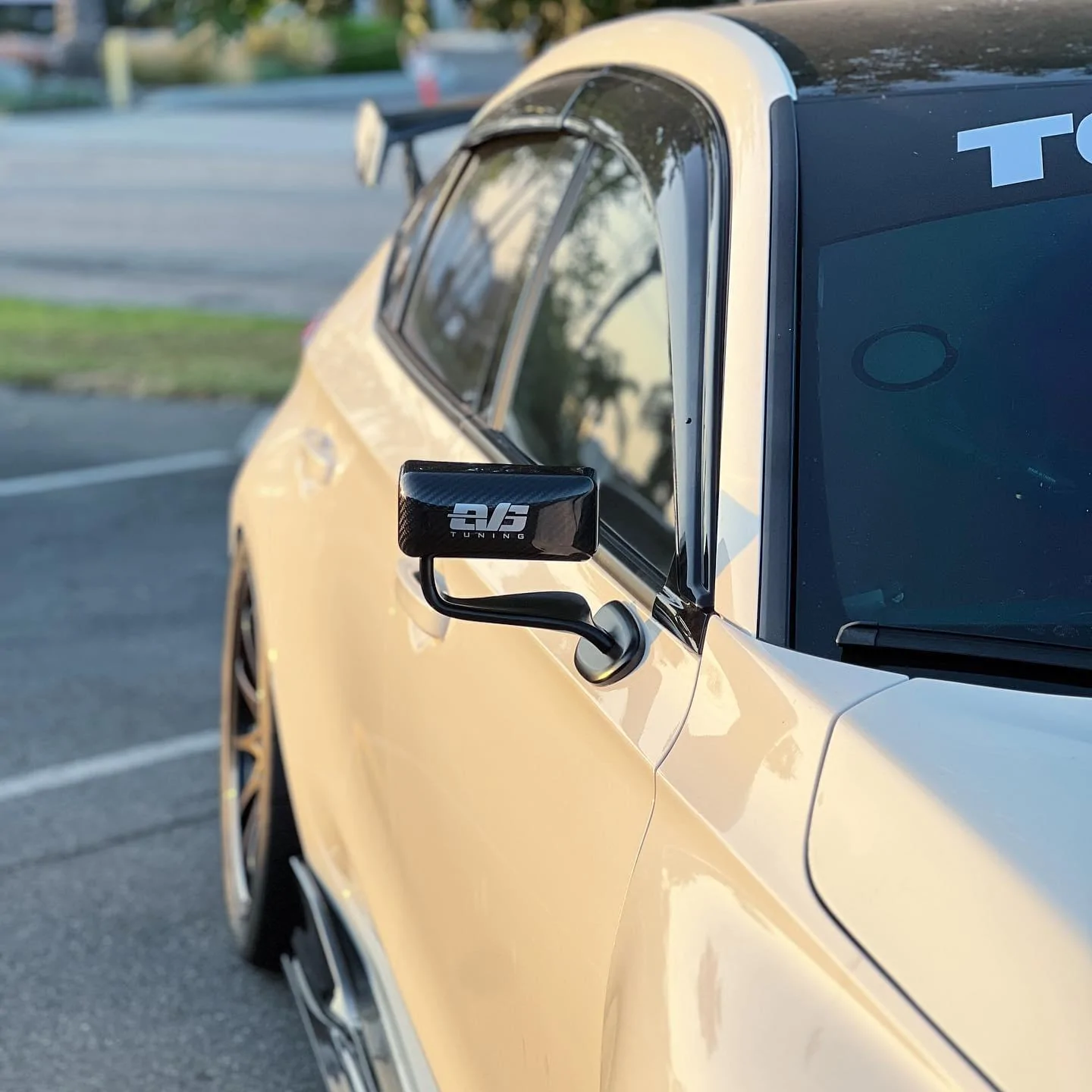 11th Gen Honda Civic Type R Wing Delete EVS mirror