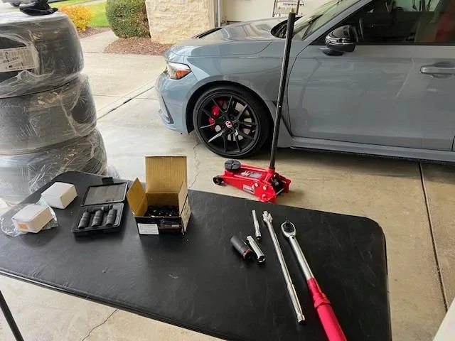 11th Gen Honda Civic Winter Wheels & Tires Setup, FL5 Type R Wheel Change with equi