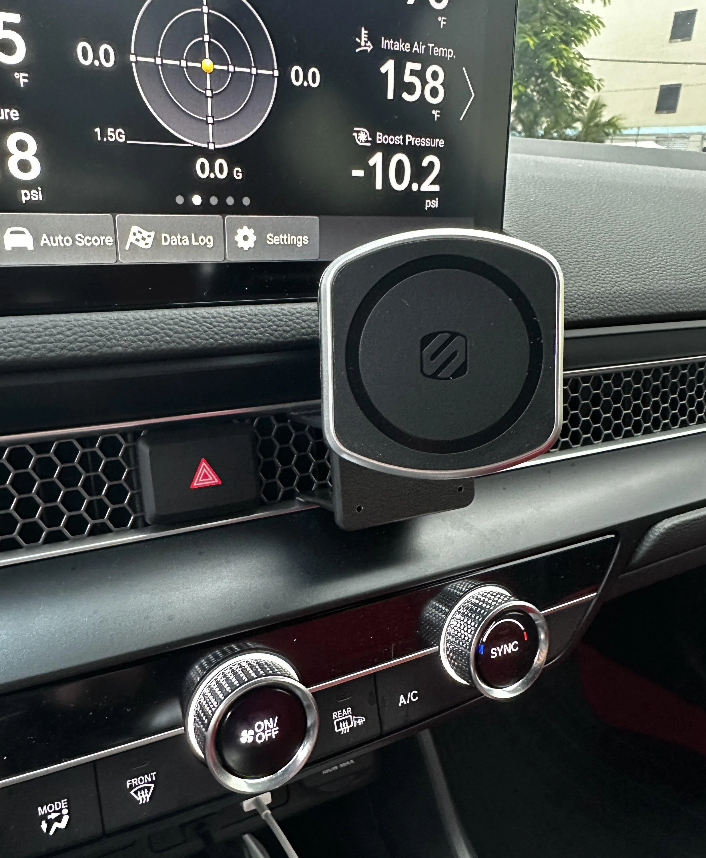 11th Gen Honda Civic Martoffes Display Attachment for Phone Mount IMG_2715