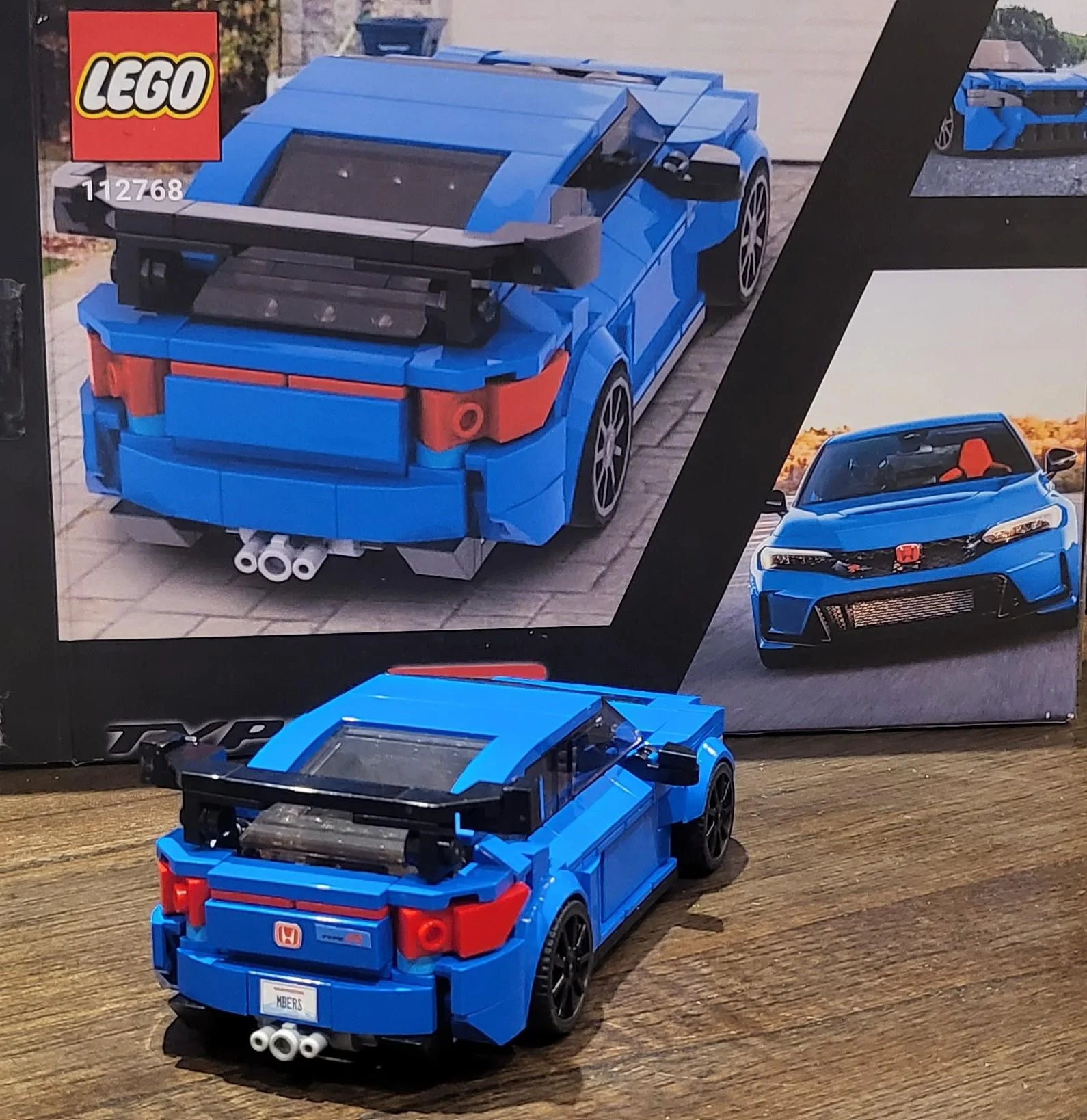 11th Gen Honda Civic 2023 CTR Lego Champions Build 20231130_203521 1