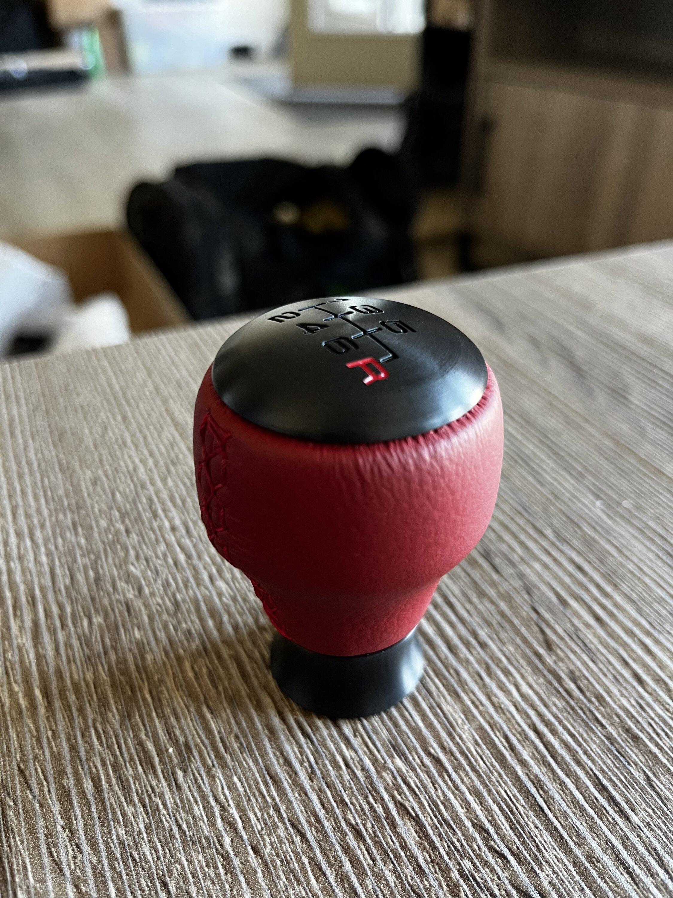 11th Gen Honda Civic Black/Red Type R weighted shift knob ($165) IMG_1159