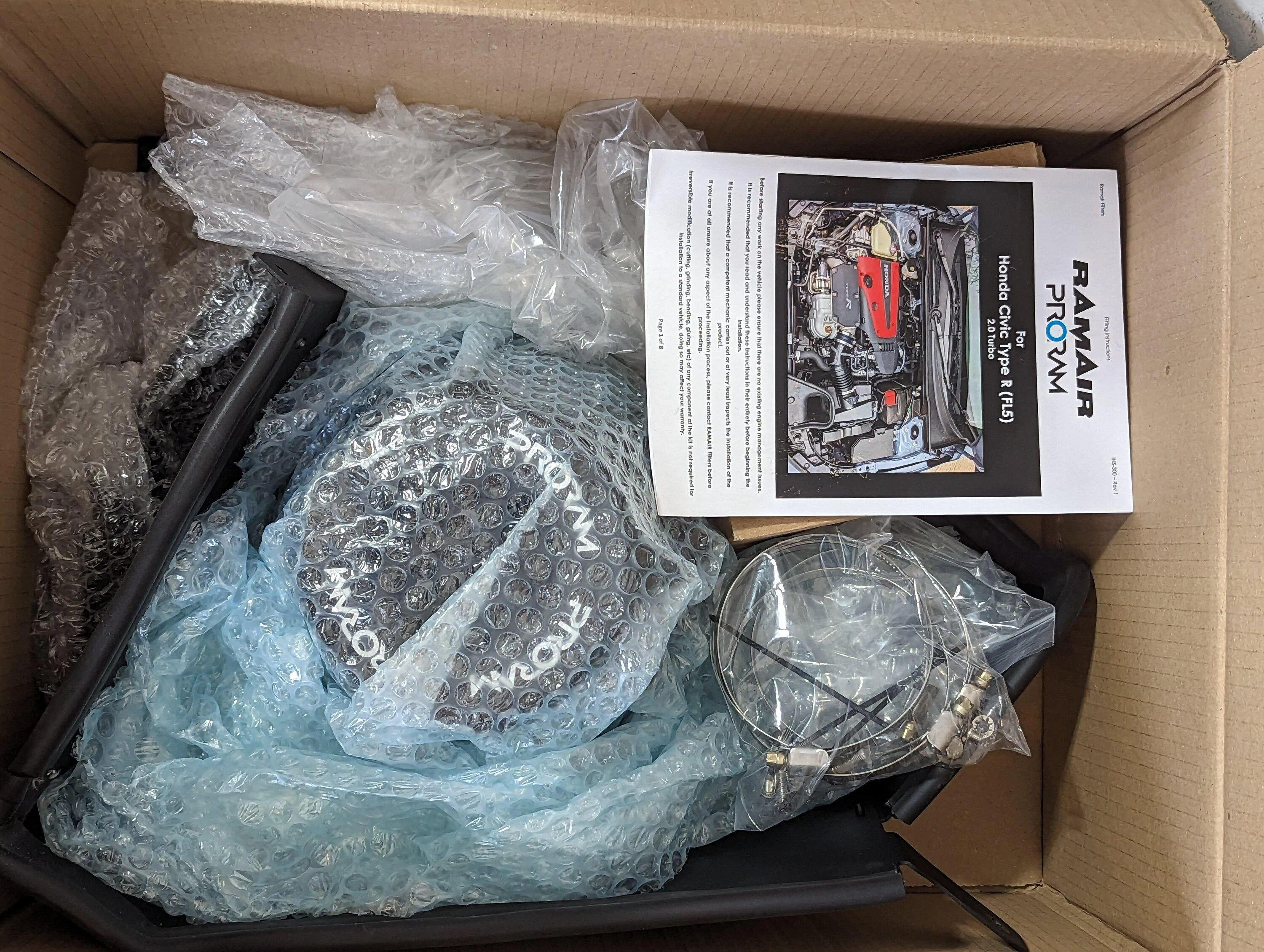 11th Gen Honda Civic SOLD: RamAir ProRam Intake 2023+ Civic Type R PXL_20231204_174256467