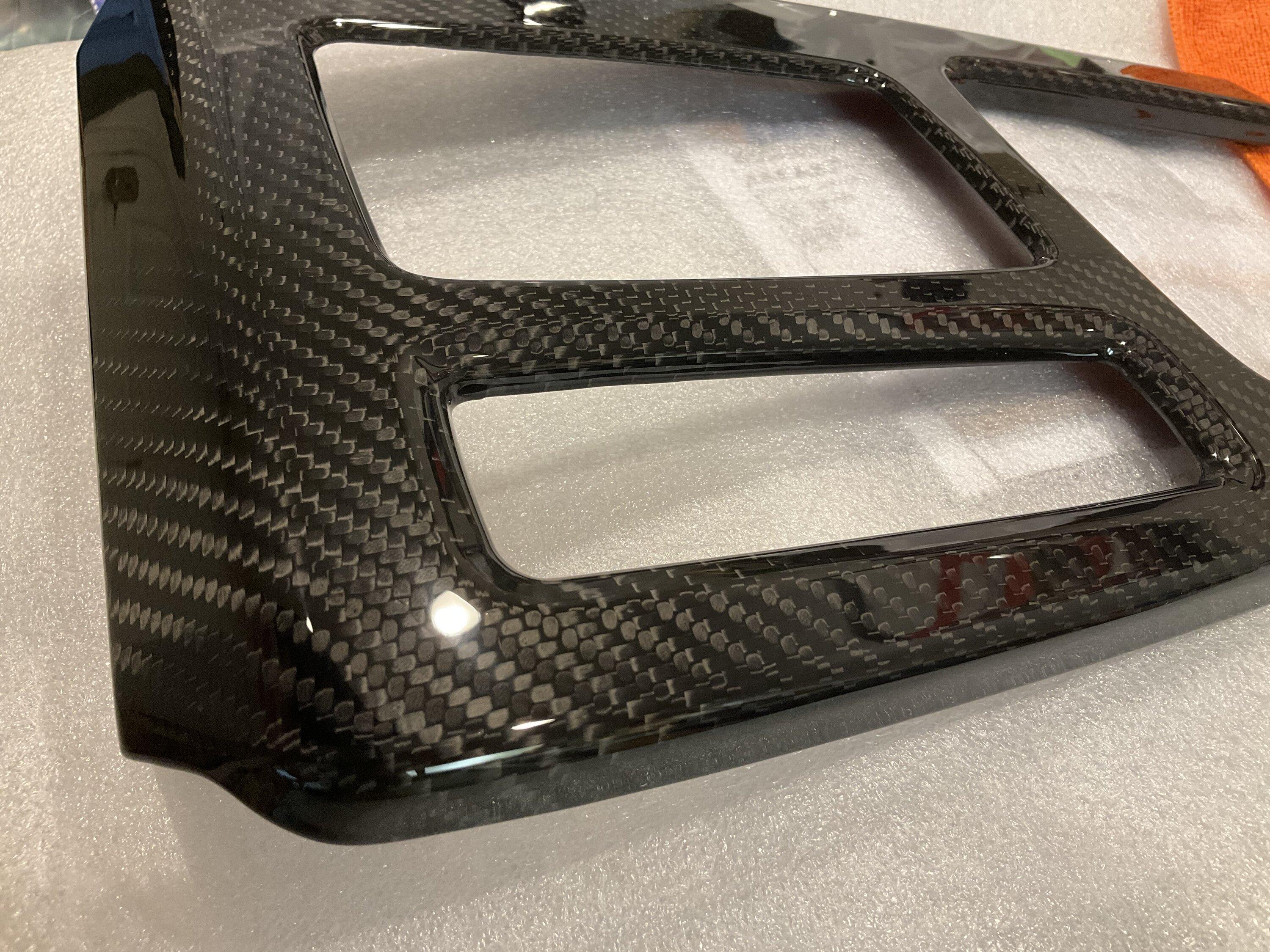 11th Gen Honda Civic CarbonSixthElement Carbon Fiber Center Console IMG_4414