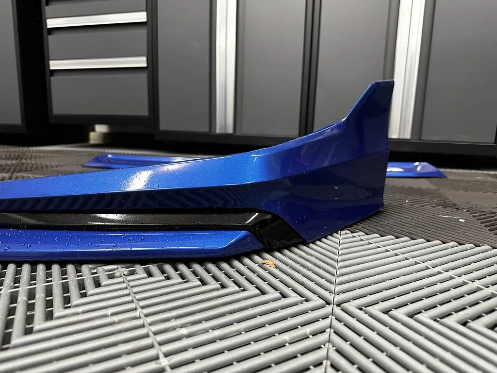 11th Gen Honda Civic FS: Yofer V3 Front Lip (Aegean Blue) 53391713194_f6f9e7e6df_