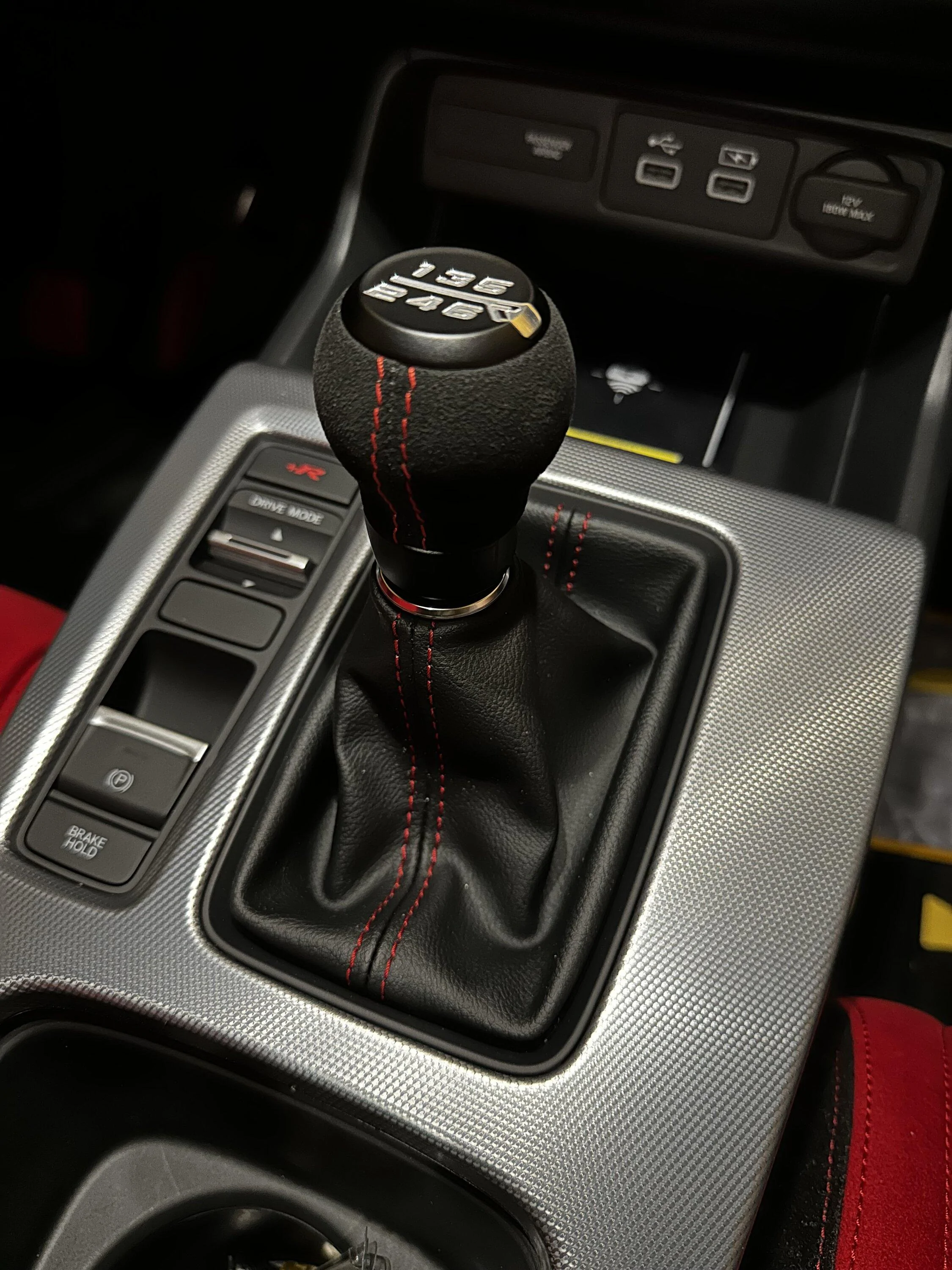 11th Gen Honda Civic Shift Knob installation on FL5R IMG_1634
