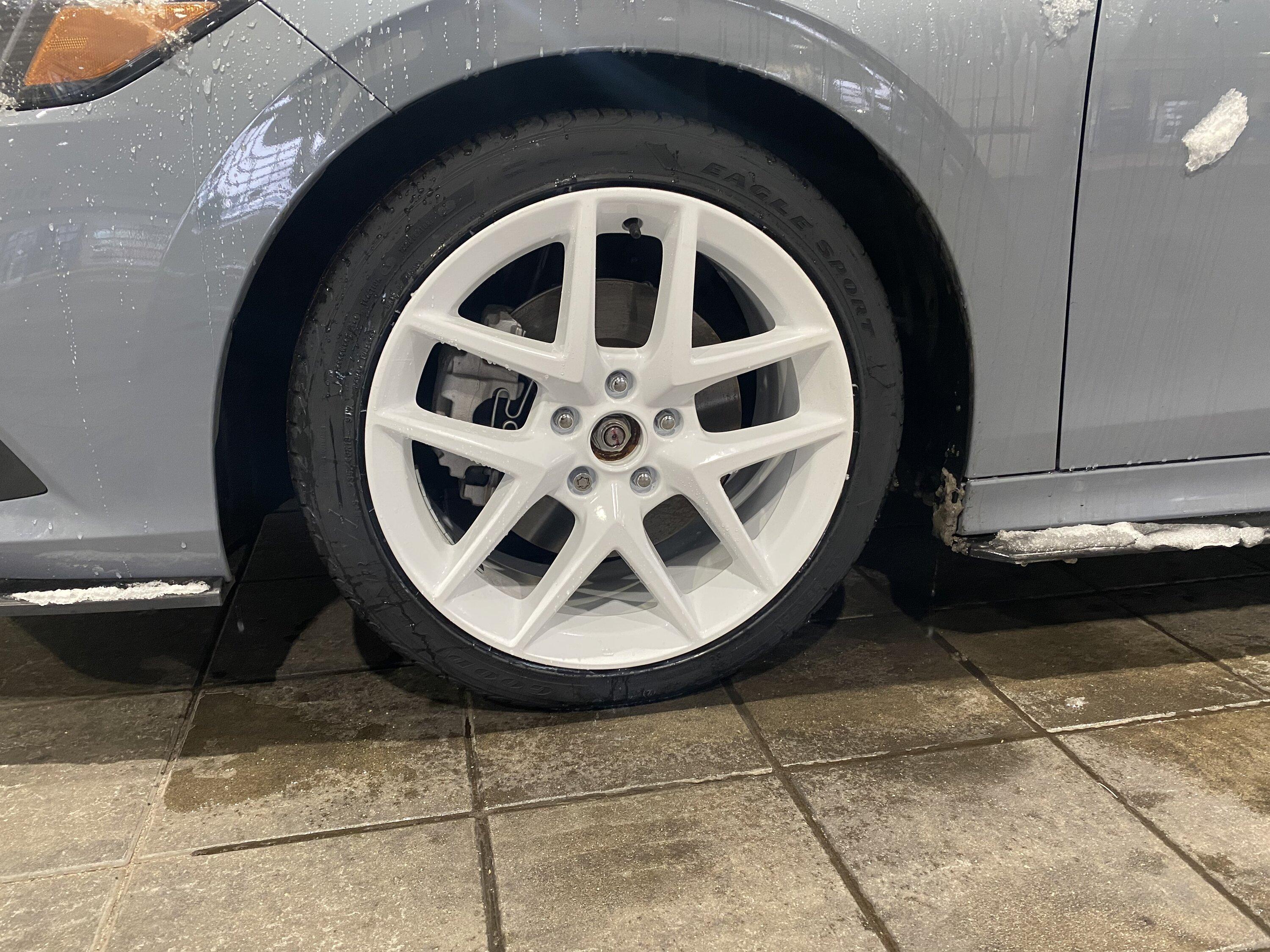 11th Gen Honda Civic White “JDM” wheels on my SGP SI IMG_0007