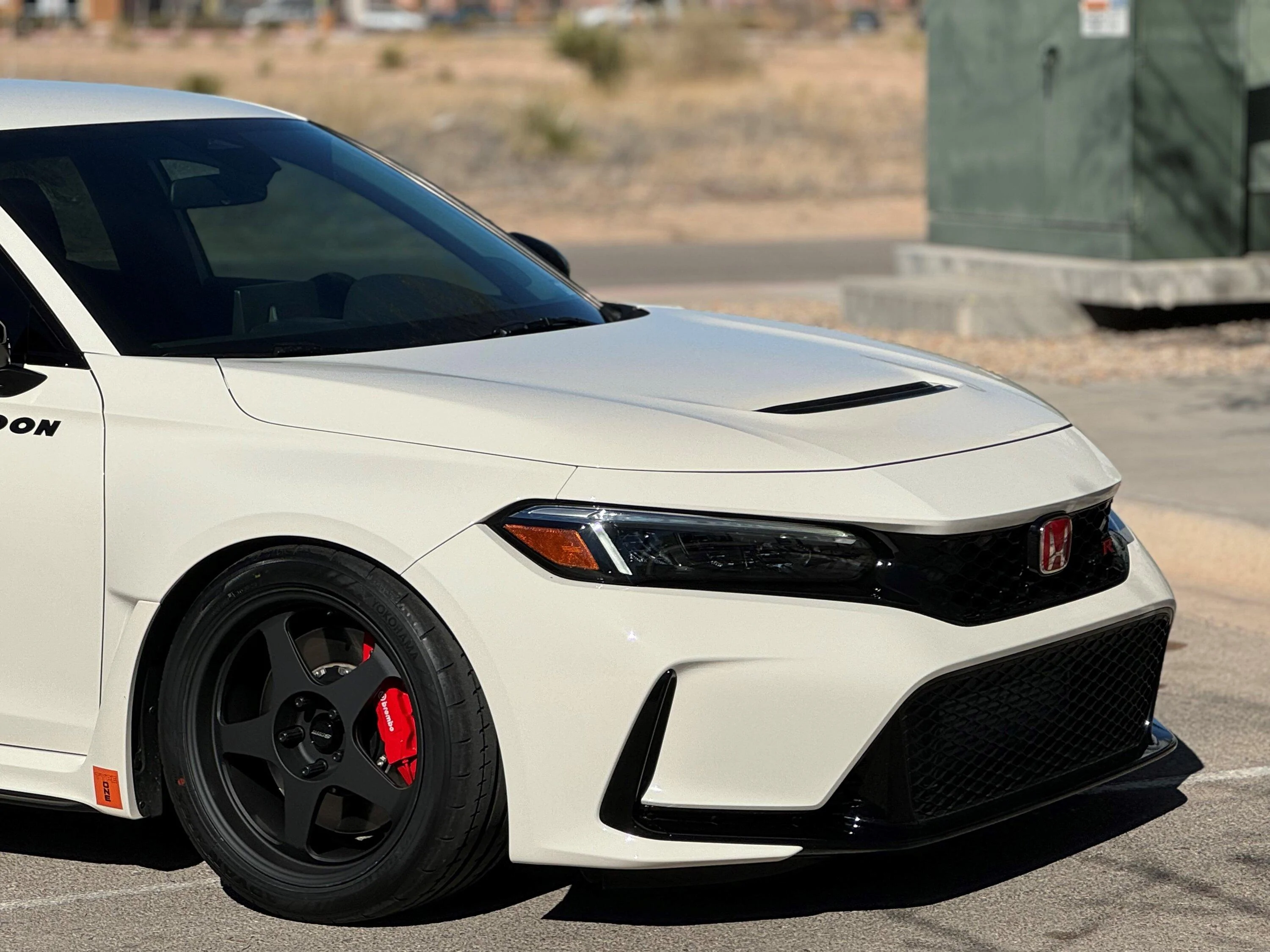 11th Gen Honda Civic Spoon Wheels with 275/35/18 Advans r