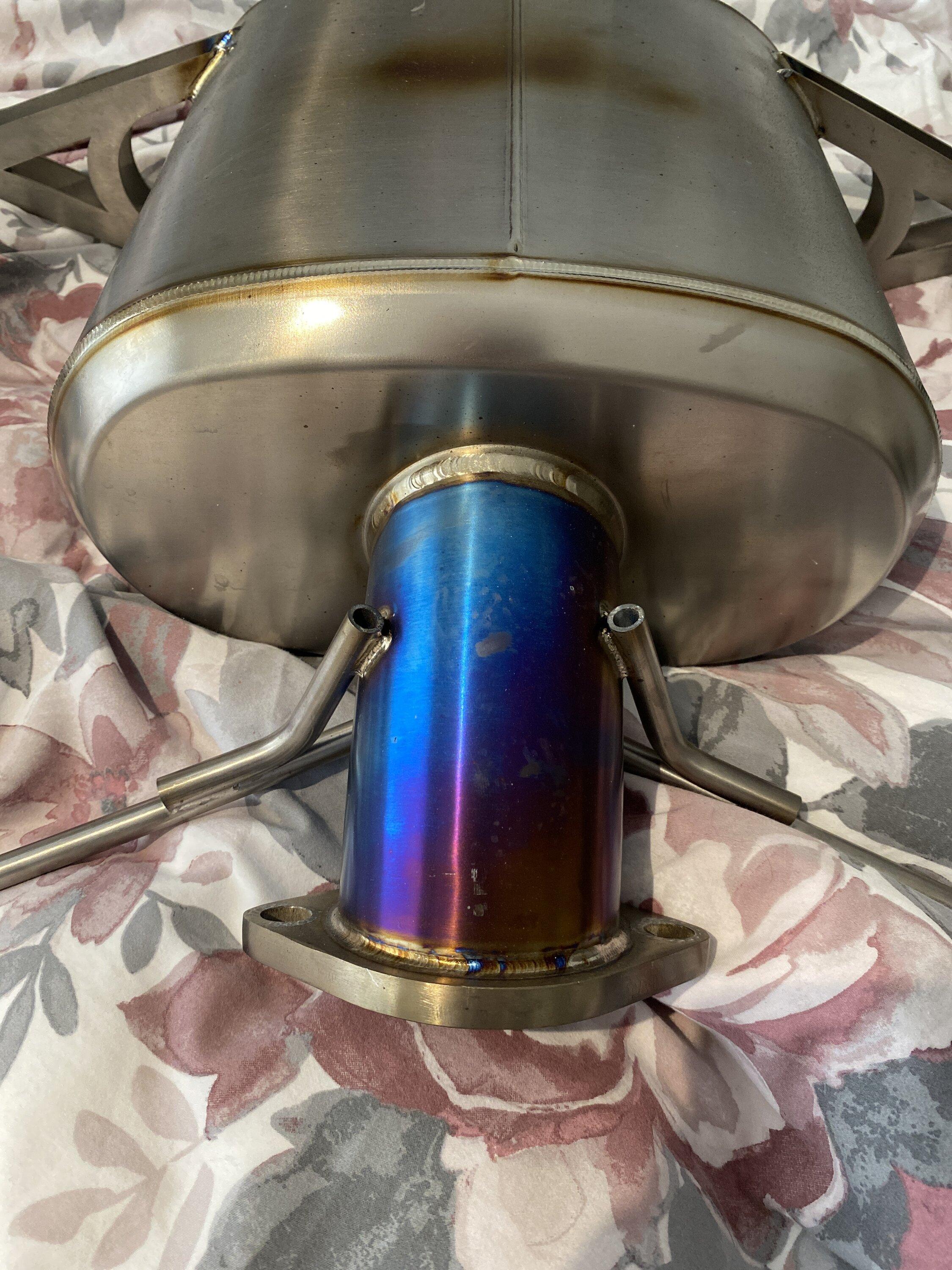 11th Gen Honda Civic SOLD Fl5 Type R Remark Titanium Exhaust image
