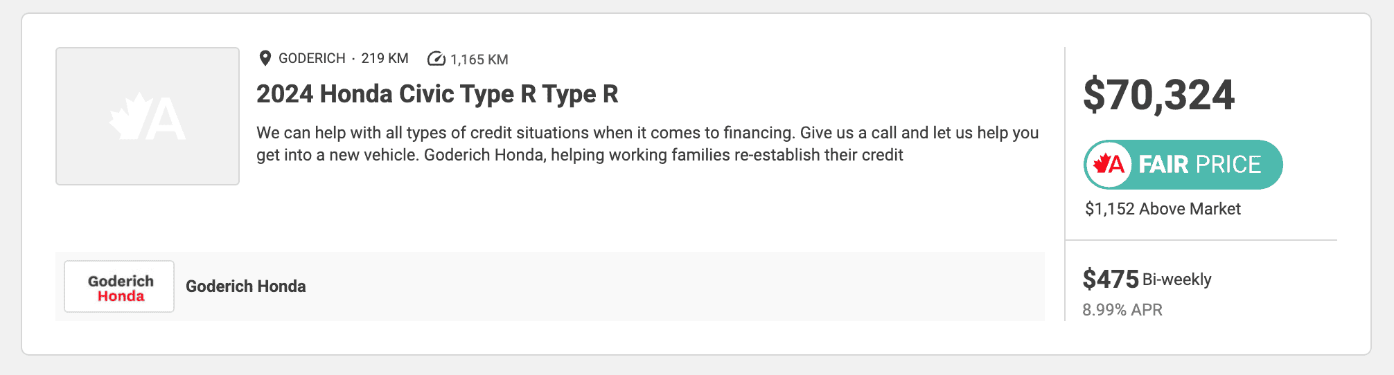 11th Gen Honda Civic Canadian dealer asked what colour Type R I want Screenshot 2024-01-29 at 9.49.26 AM