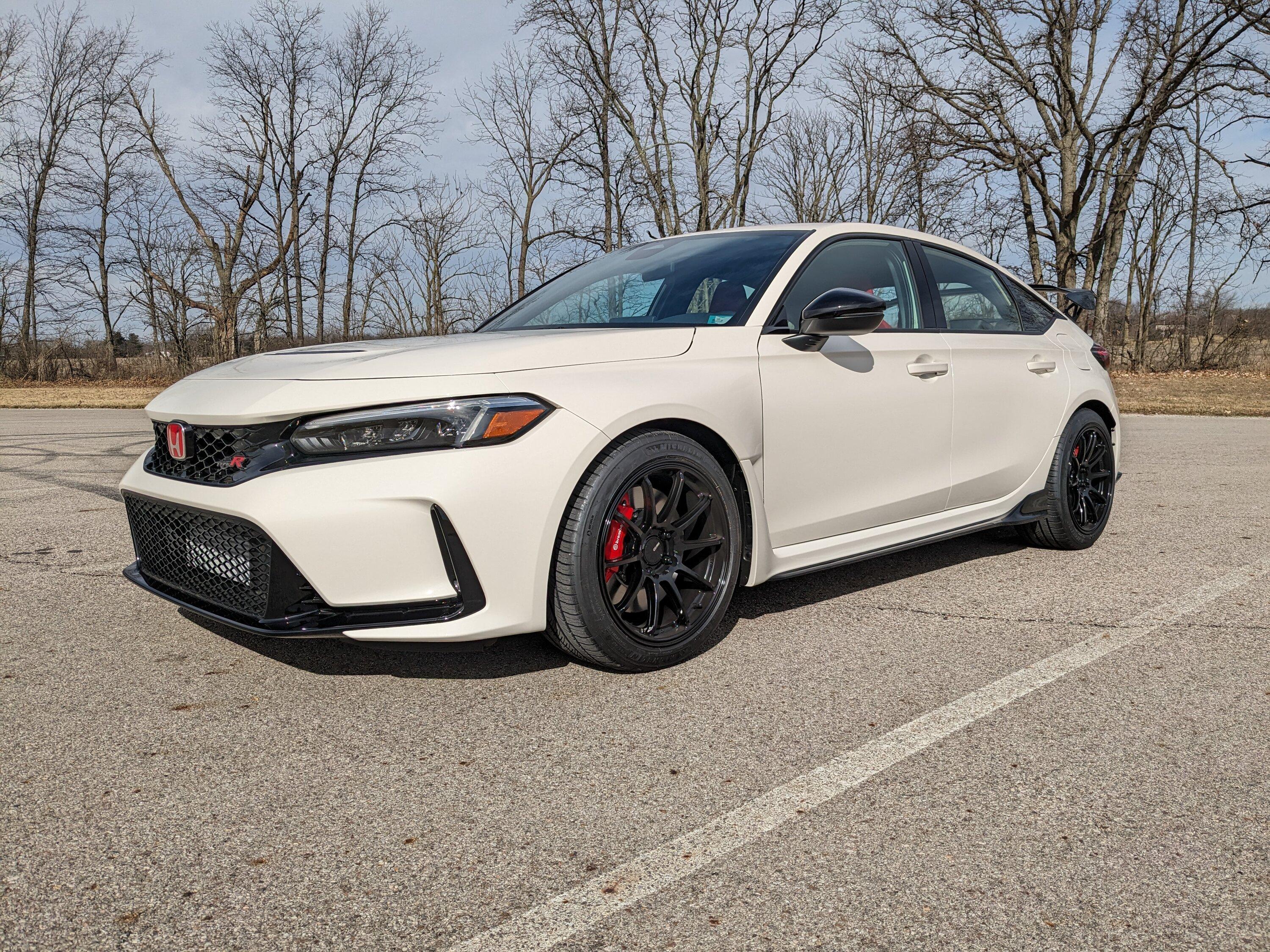 11th Gen Honda Civic 18x9.5 +45 Enkei Triumph (Black) + 255/40R18 PSAS4 PXL_20240208_170102895