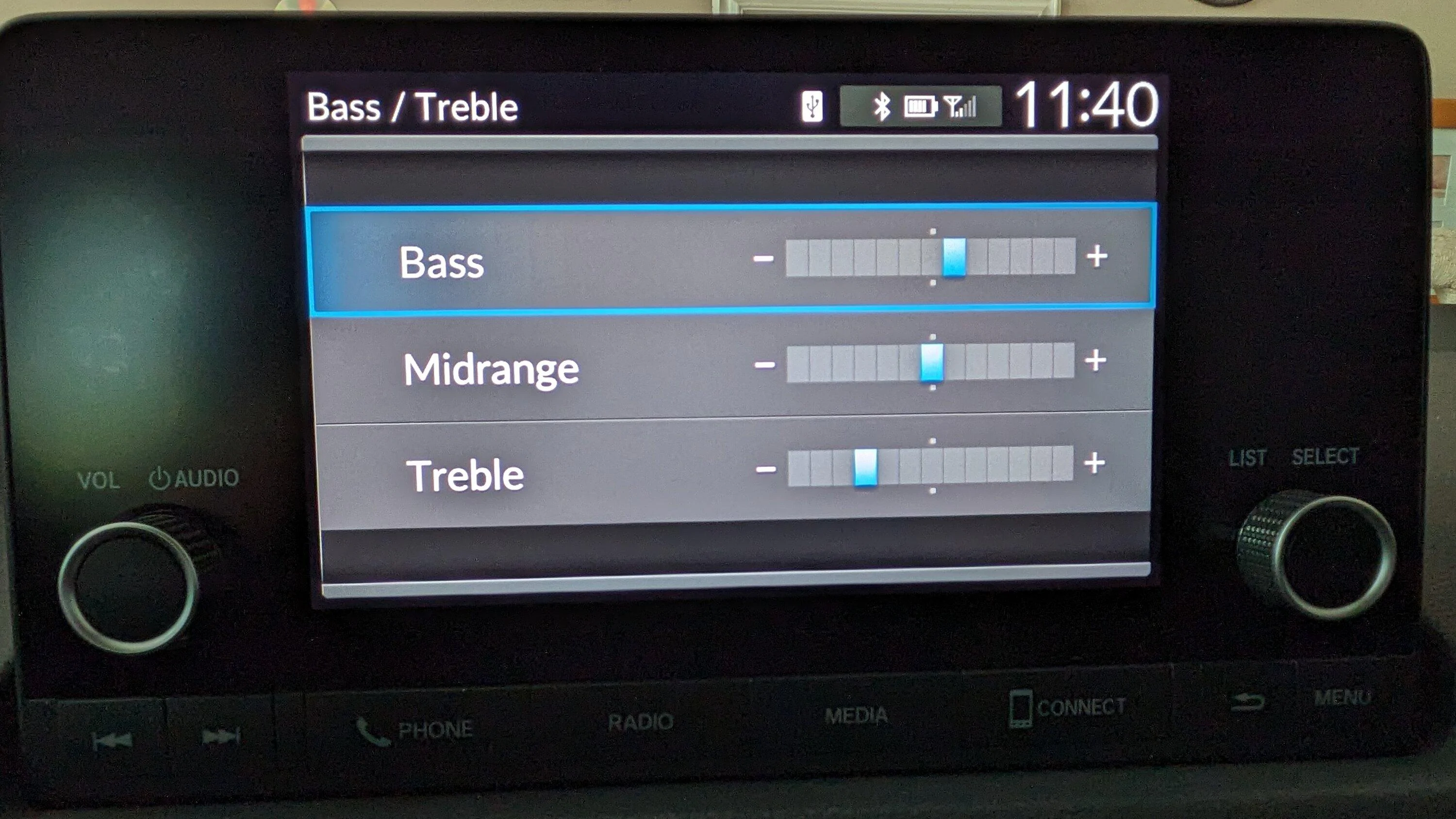 11th Gen Honda Civic '24 EX Sound System Upgrade for $350 bass mid trebl