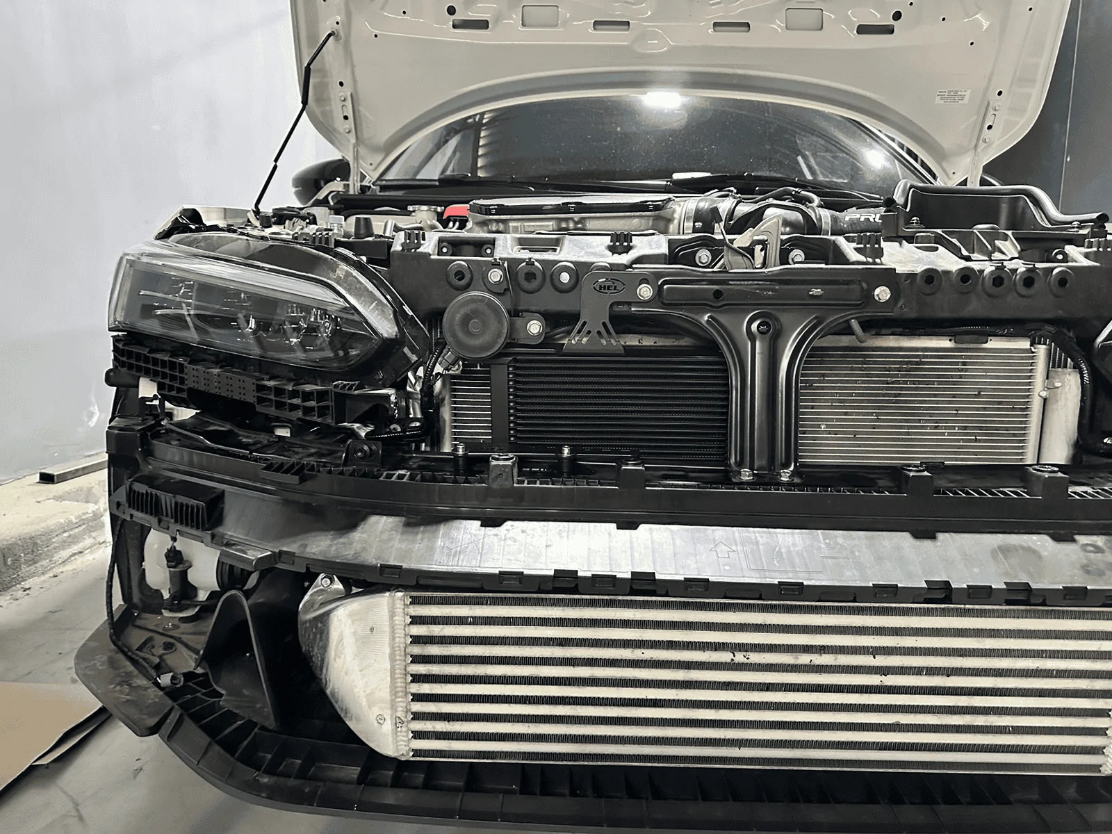 11th Gen Honda Civic Vito.FL5 Oil to Air transmission cooler install 1707870344524