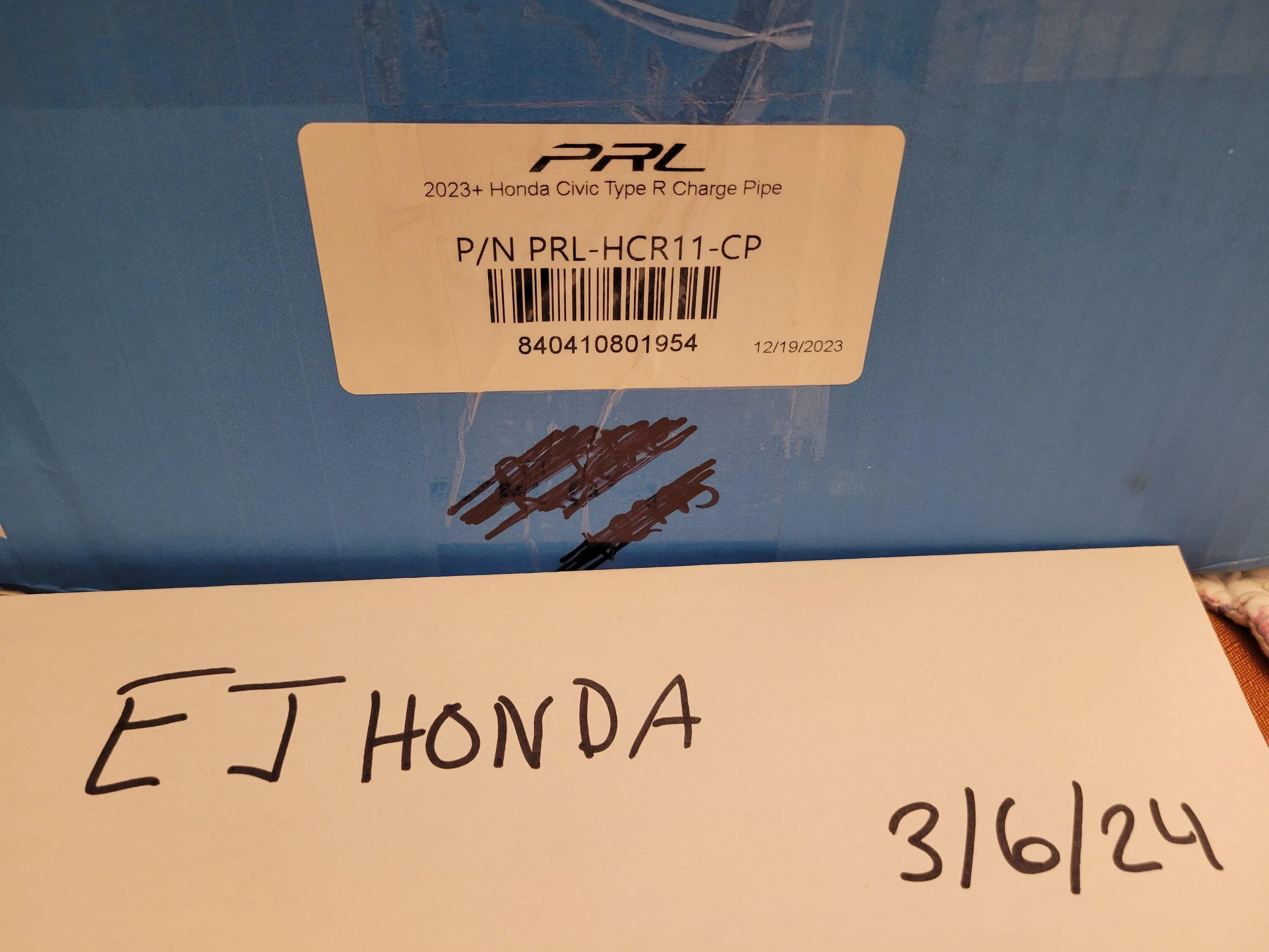 11th Gen Honda Civic SOLD: New-in-box PRL FL5 Charge Pipe Kit - $280 shipped 1000004709