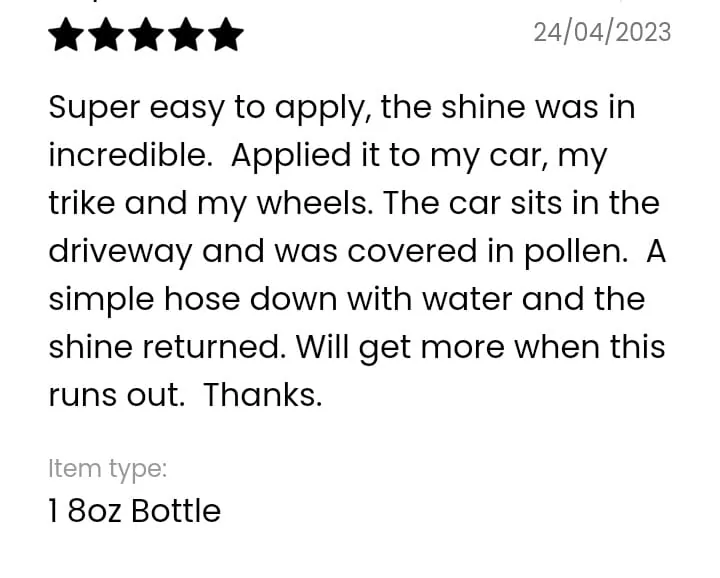 11th Gen Honda Civic SUMA Ceramic Coating Spray | Customer's Reviews WhatsApp Image 2024-03-12 at 22.14.14 (1)