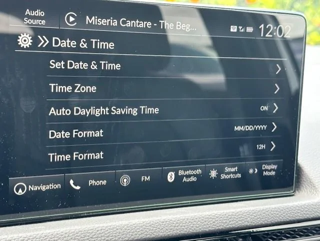 11th Gen Honda Civic Stupid question.....Daylight Saving Time and the Clock 1710356713308-q3