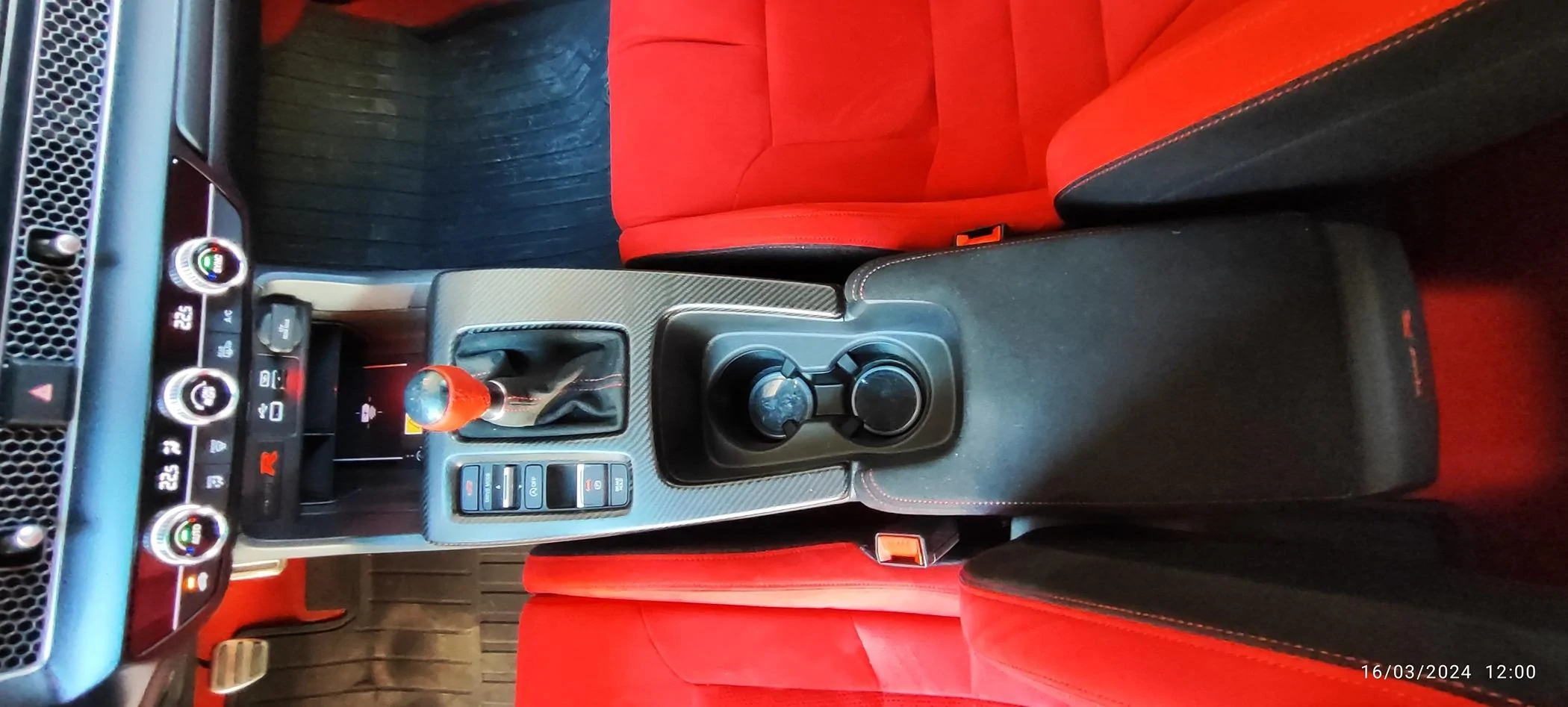 11th Gen Honda Civic JSWAN Real Carbon Fiber Center Console IMG_20240316_120003
