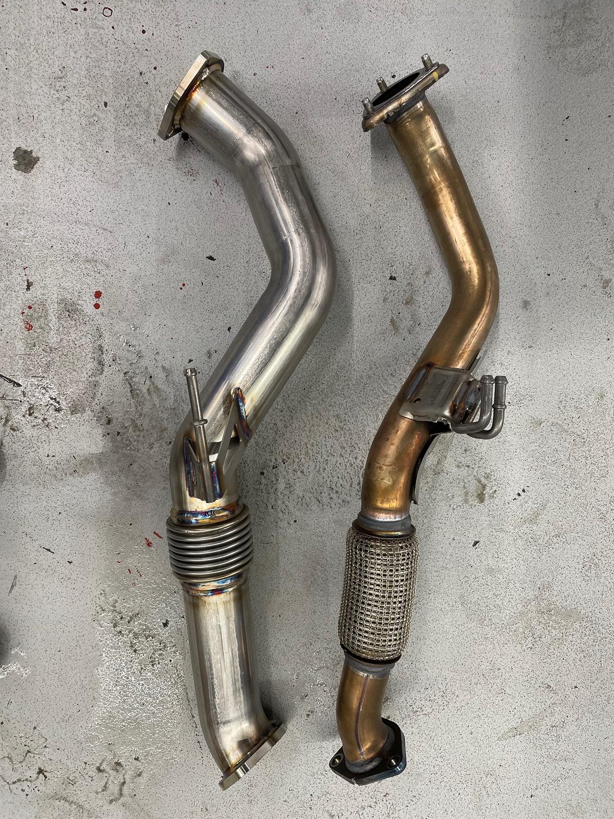 11th Gen Honda Civic PRL FRONT MID PIPE IMG_1560