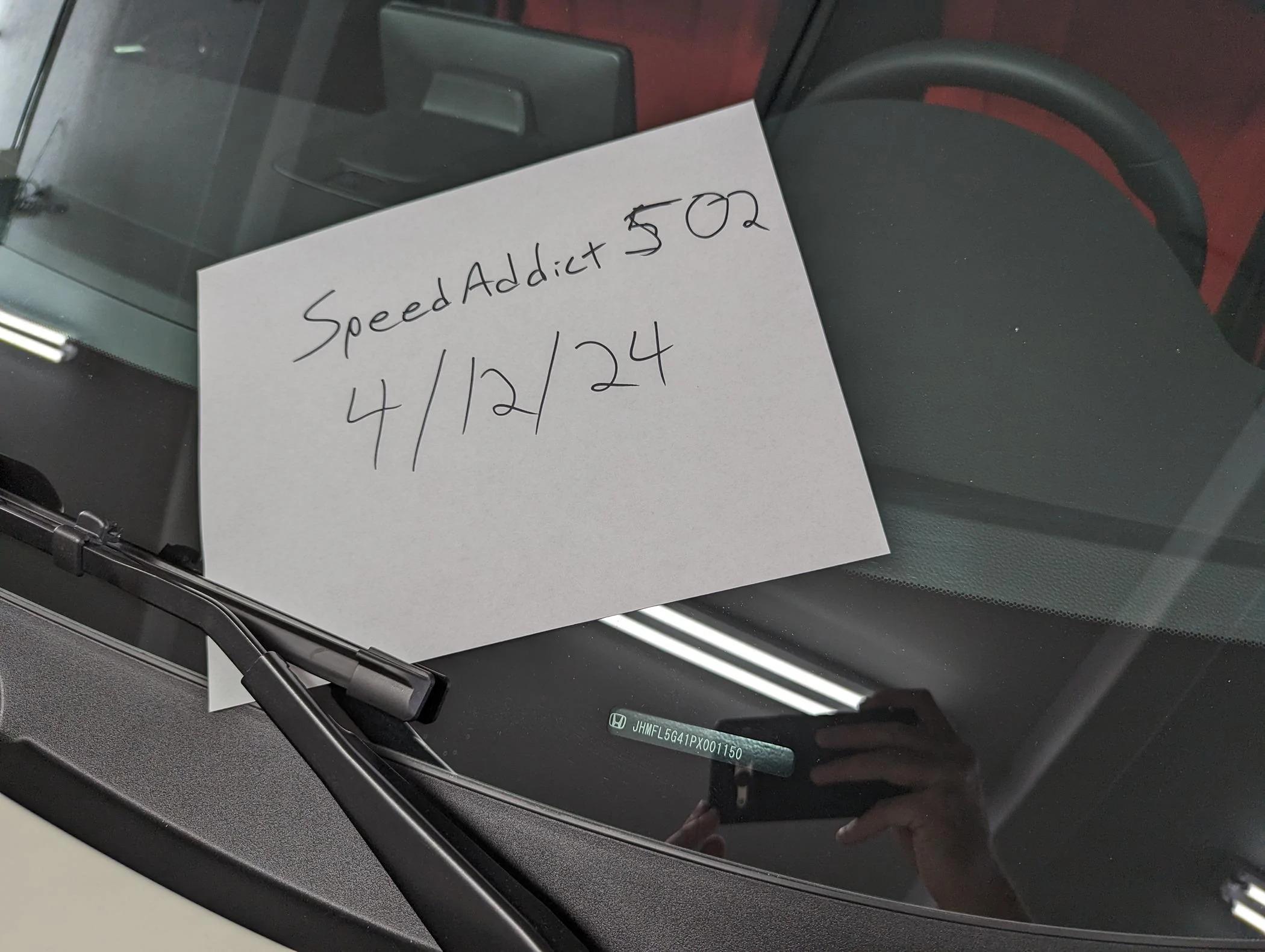 11th Gen Honda Civic 2023 Civic Type R 4900 Miles Championship White Reno, NV/NorCal PXL_20240412_222936661