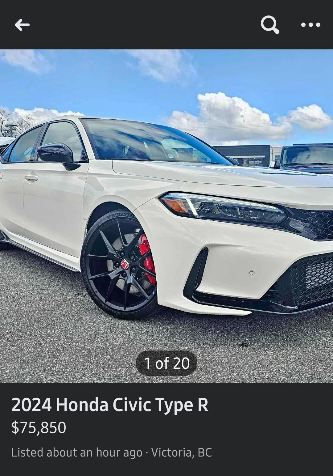 11th Gen Honda Civic Canadian dealer asked what colour Type R I want 1000039037