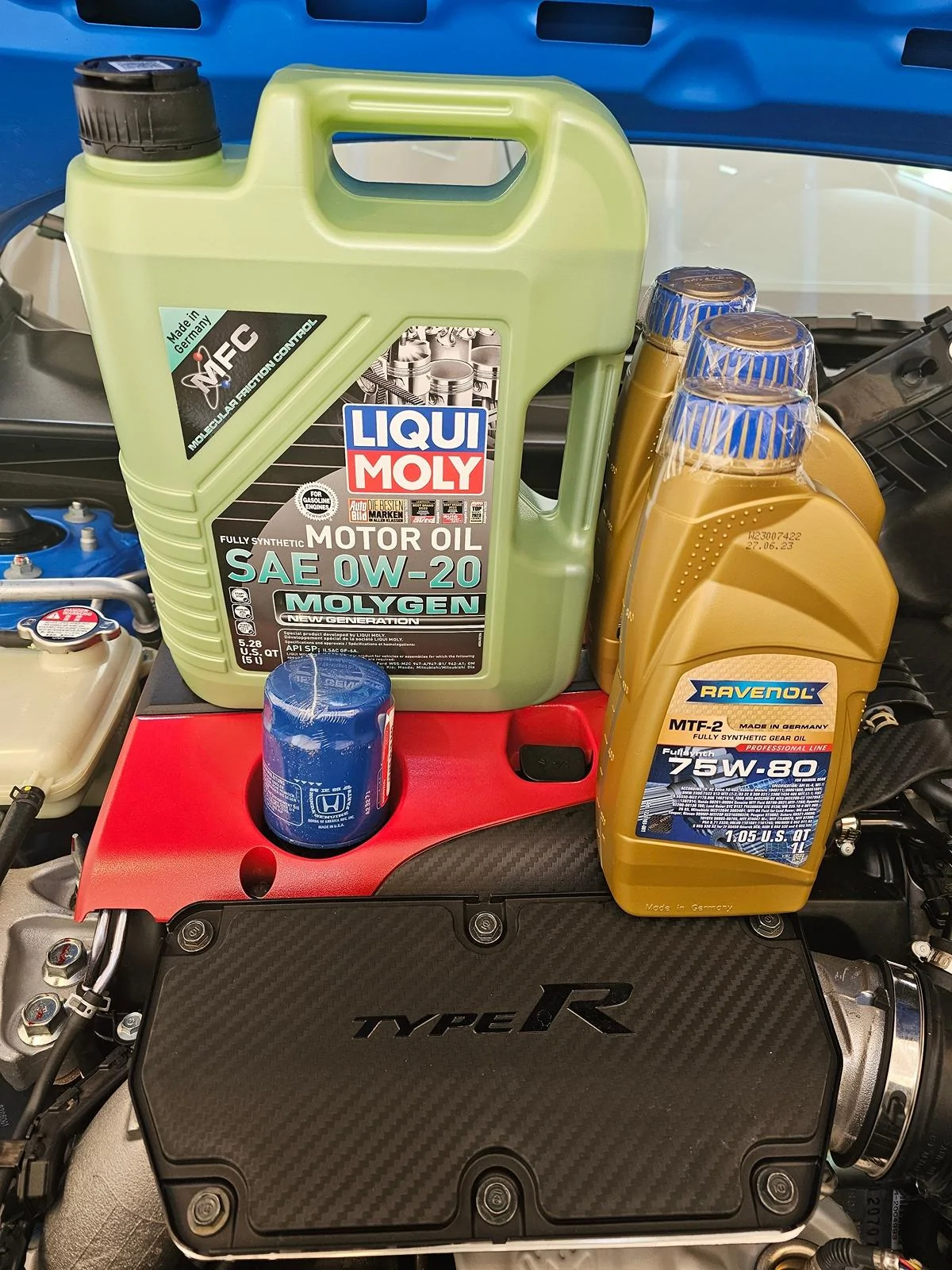 11th Gen Honda Civic FL5 Motor oil  Brand and Grade 1000001287
