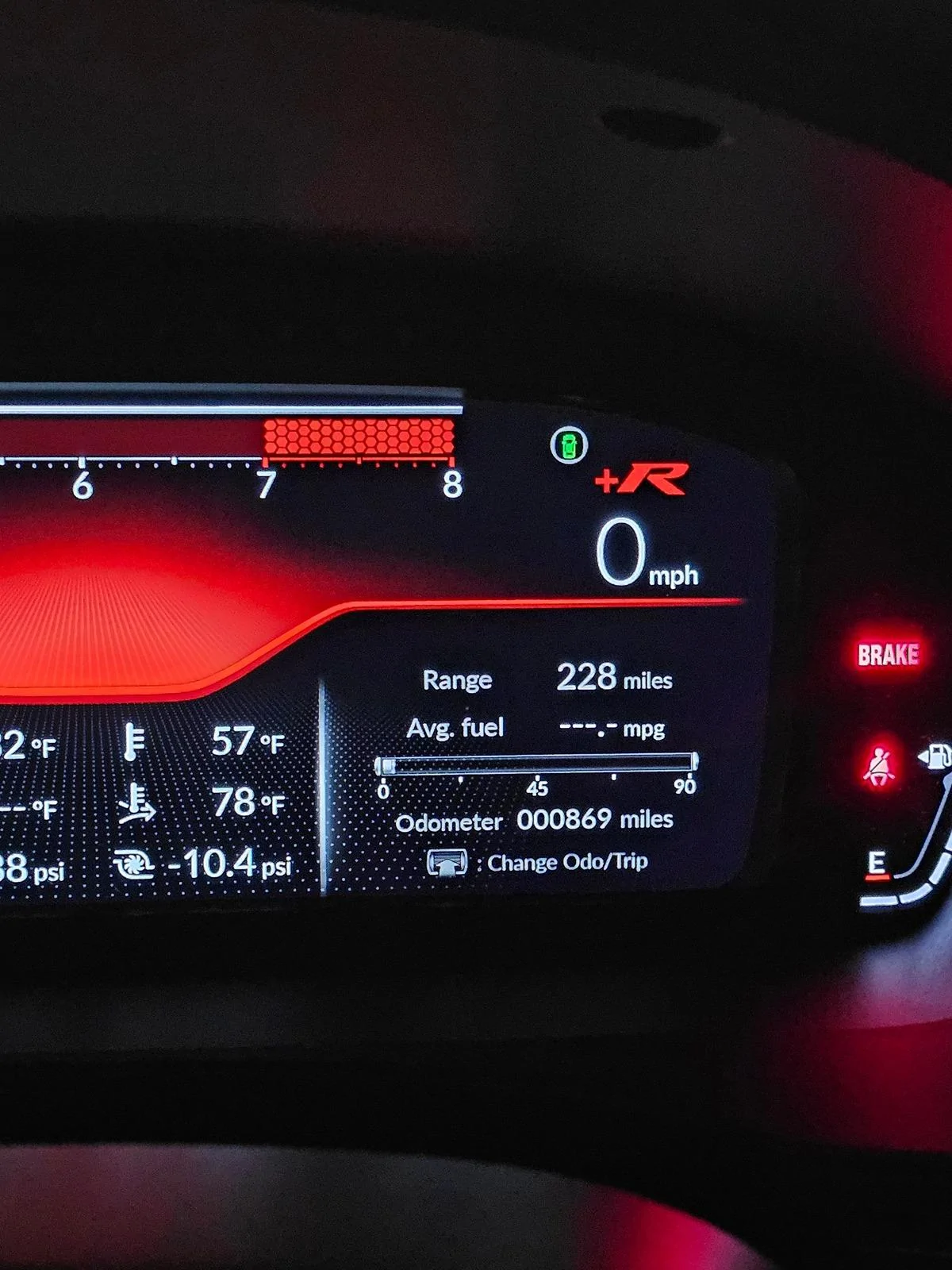 11th Gen Honda Civic First FL5 oil change mileage? 1000001288