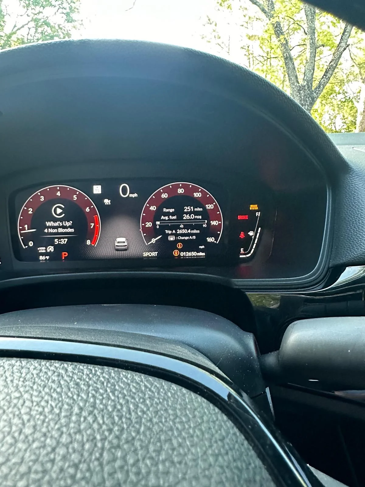 11th Gen Honda Civic Civic Sport to Touring Gauge Cluster swap. IMG_1197