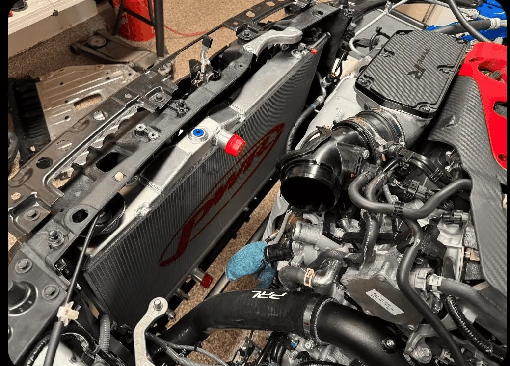 11th Gen Honda Civic Multiple issues after installing oil cooler, intercooler, and radiator 1713676910871-ov