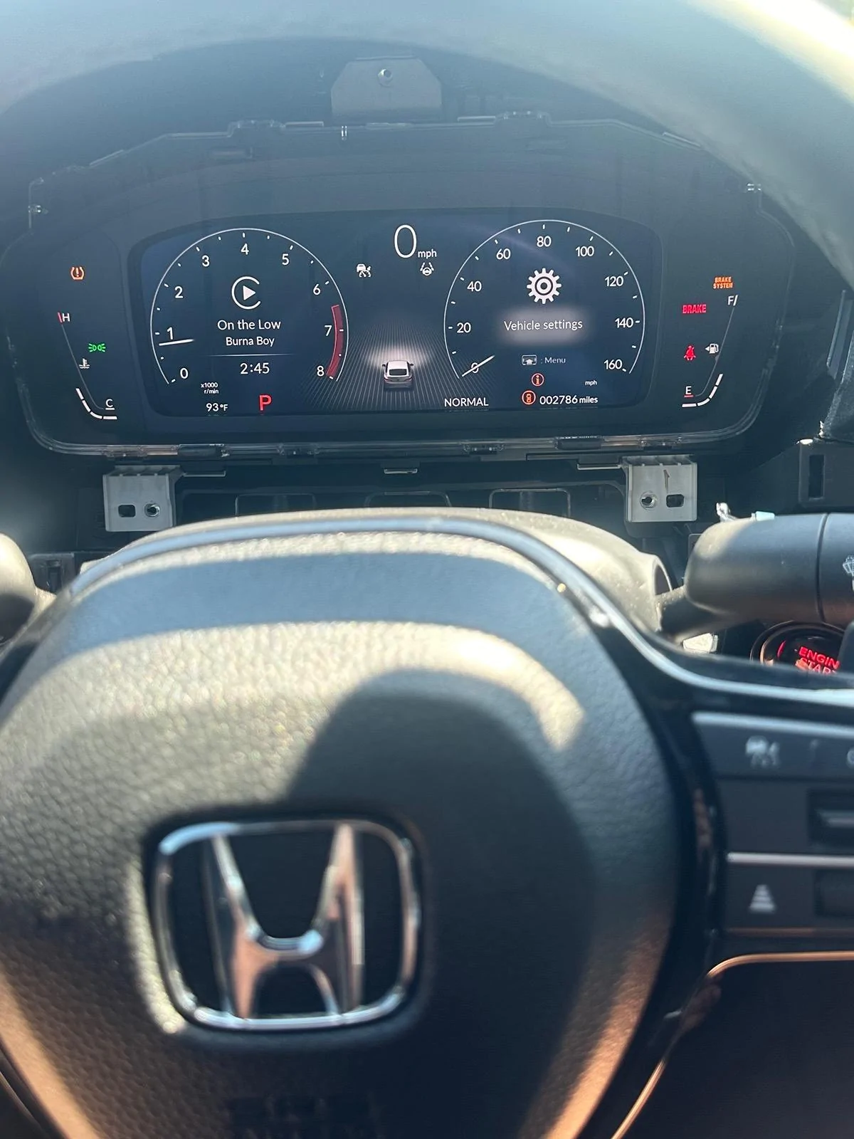 11th Gen Honda Civic **FL5 Cluster in '24 SI?** IMG_1230