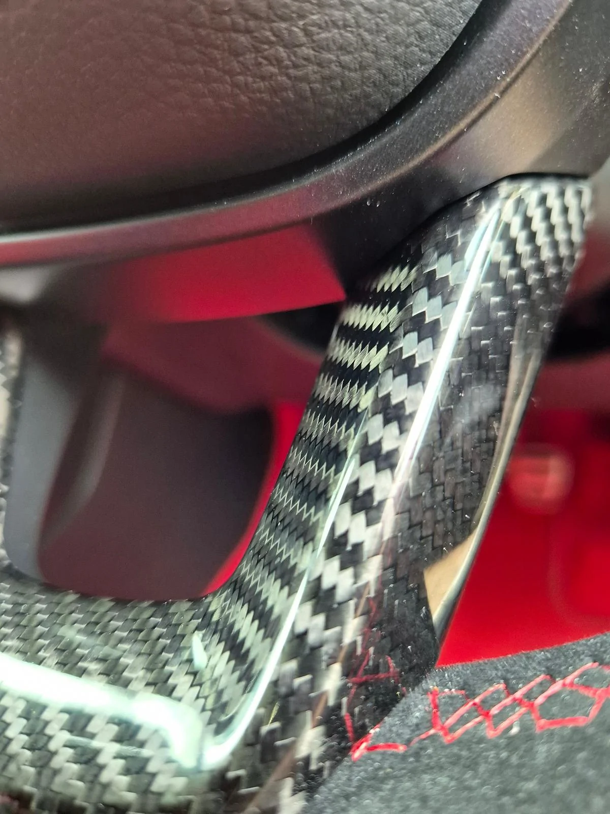 11th Gen Honda Civic Transforming my interior with some Carbon Fiber 😋 from CarbonMyRide 20240407_162213
