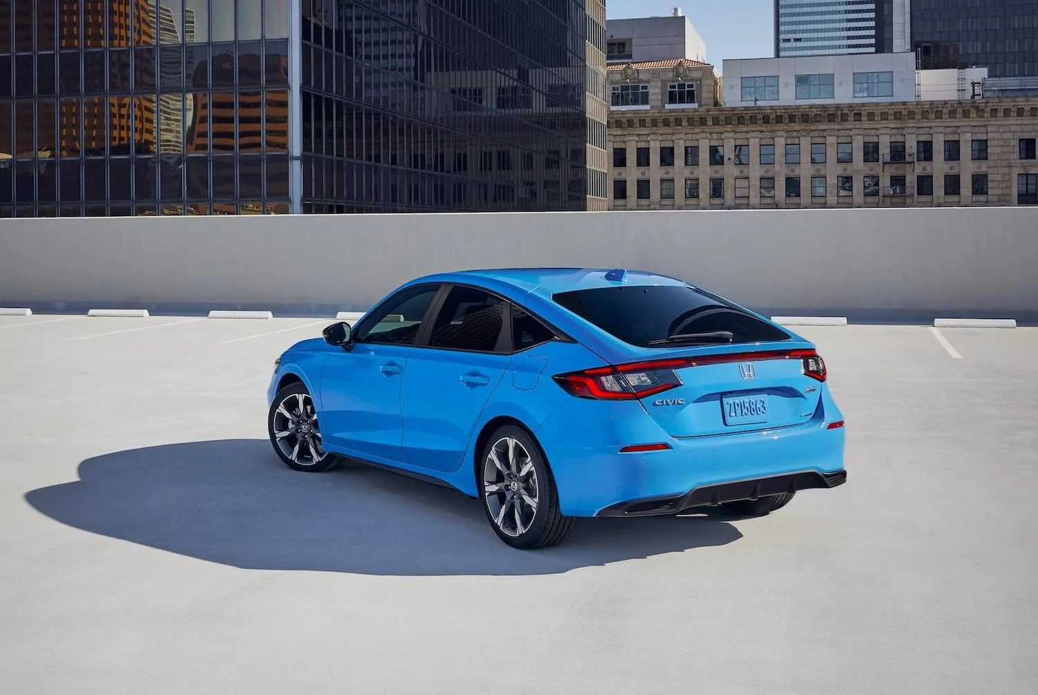 11th Gen Honda Civic 2025 Civic Adds New Hybrid Trims, Sportier Styling and Upgraded Tech 07 2025 Honda Civic Hatchback Sport Touring Hybrid