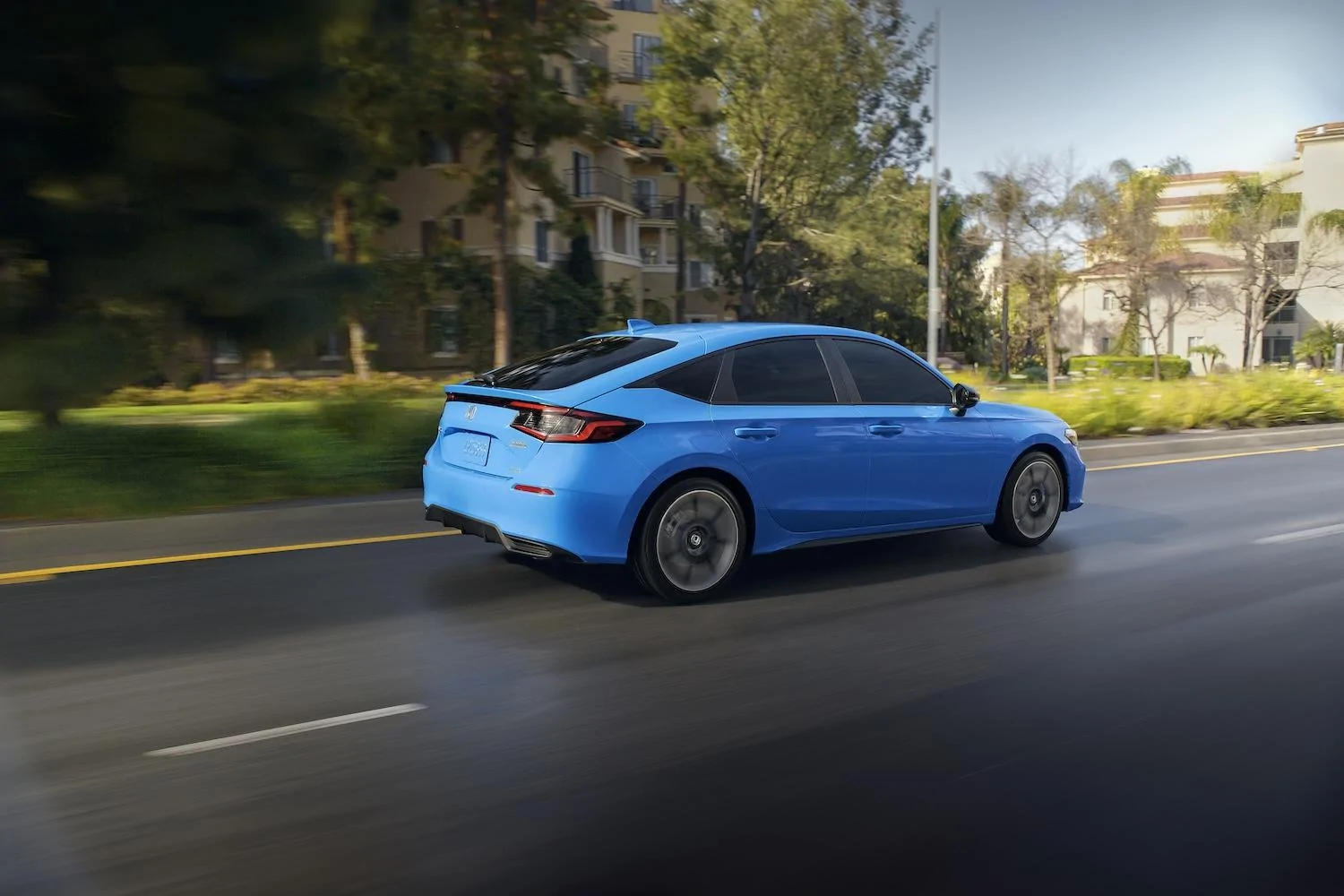 11th Gen Honda Civic 2025 Civic Adds New Hybrid Trims, Sportier Styling and Upgraded Tech 08 2025 Honda Civic Hatchback Sport Touring Hybrid