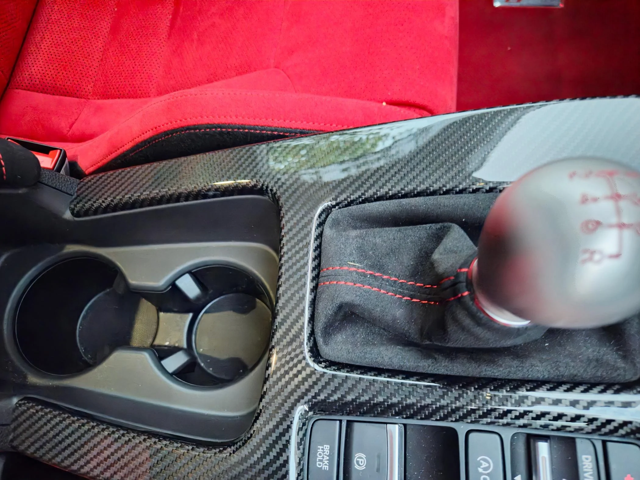 11th Gen Honda Civic Transforming my interior with some Carbon Fiber 😋 from CarbonMyRide 20240516_203845