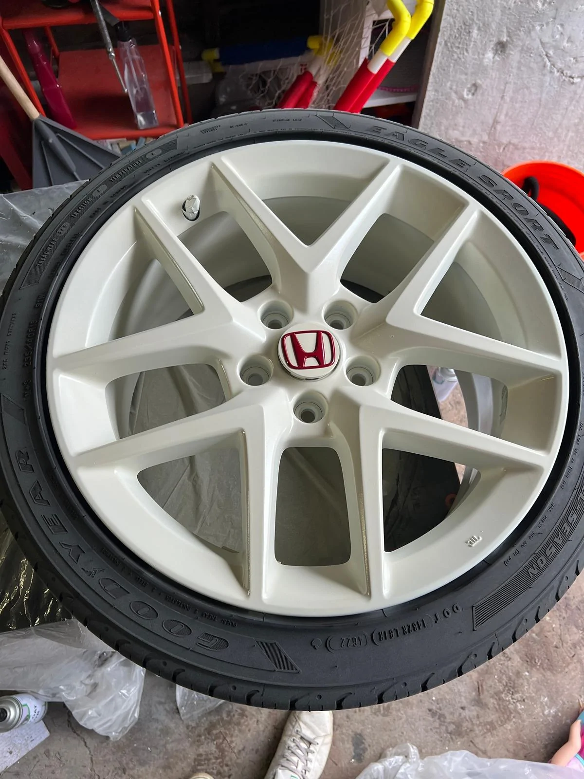11th Gen Honda Civic Championship White Factory wheels IMG_4061