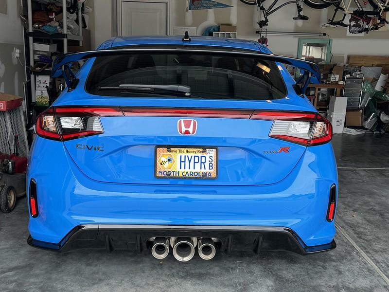 11th Gen Honda Civic FL5 Vanity Plate Hall of Fame 53611129334_52ac2dde14_c