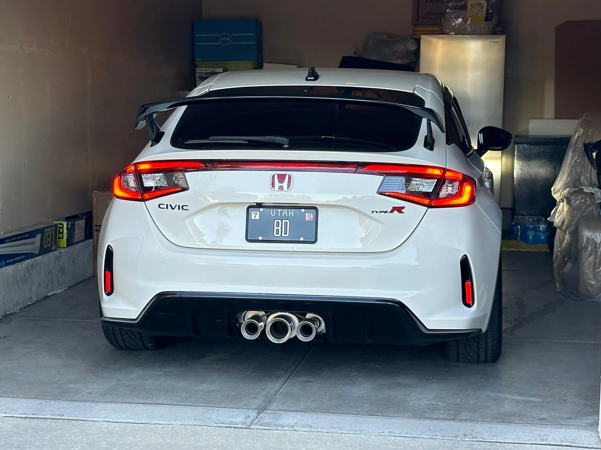 11th Gen Honda Civic FL5 Vanity Plate Hall of Fame IMG_0998