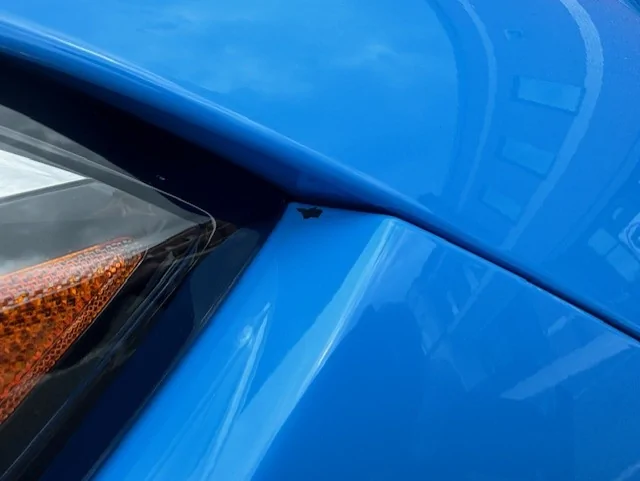 11th Gen Honda Civic Paint Peeling on Rear Bumper PAINT CHIP FL5
