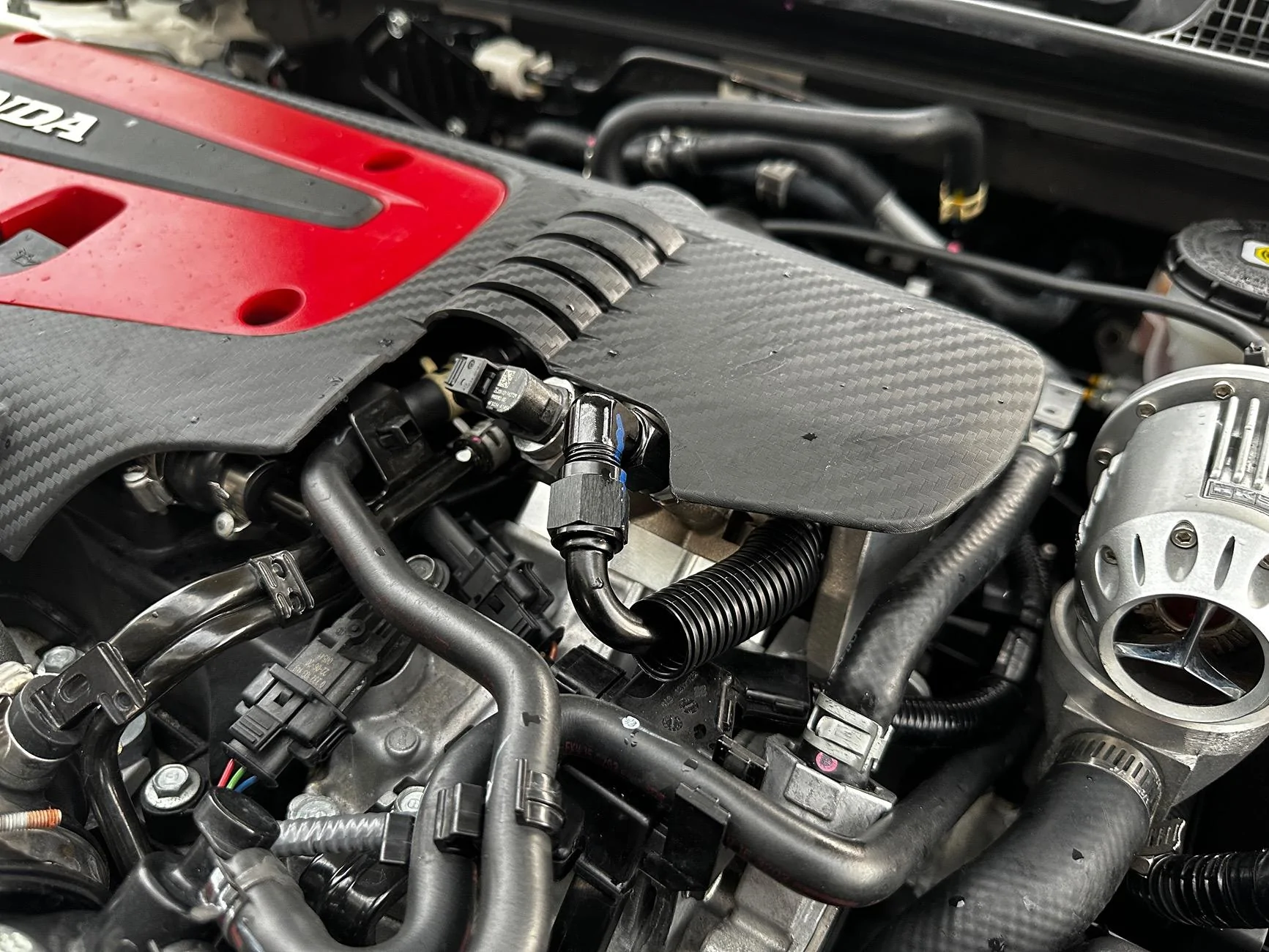 11th Gen Honda Civic Full Race fuel system IMG_4273