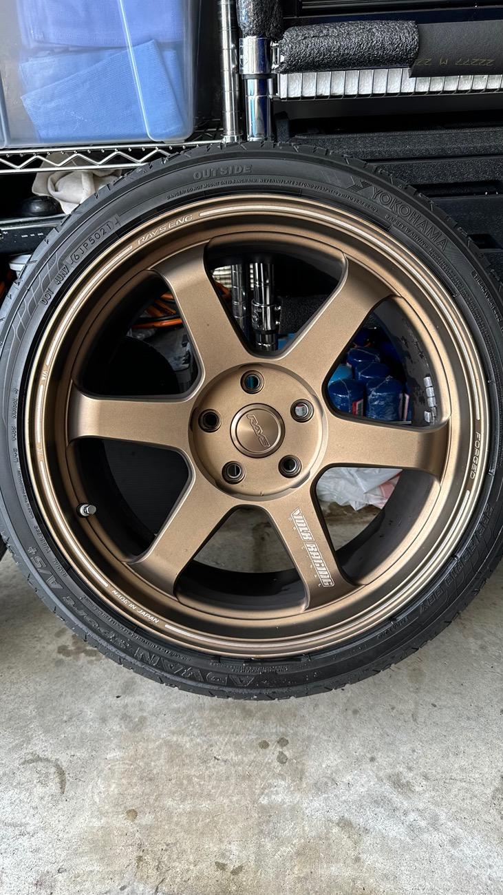 11th Gen Honda Civic [SOLD] Volk TE37 Ultra OG Bronze - 19x9.5 +43 74189407378__0067A7B8-6DC1-442C-BC13-BE8F81E13978.fullsizerender