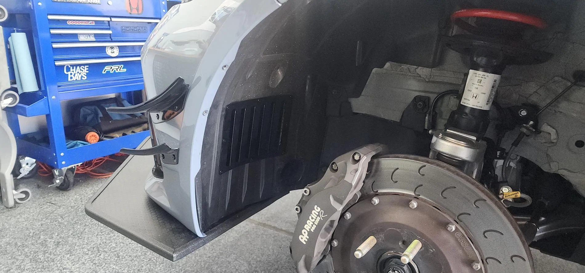 11th Gen Honda Civic Big willow track days and temp issues 20240705_132021