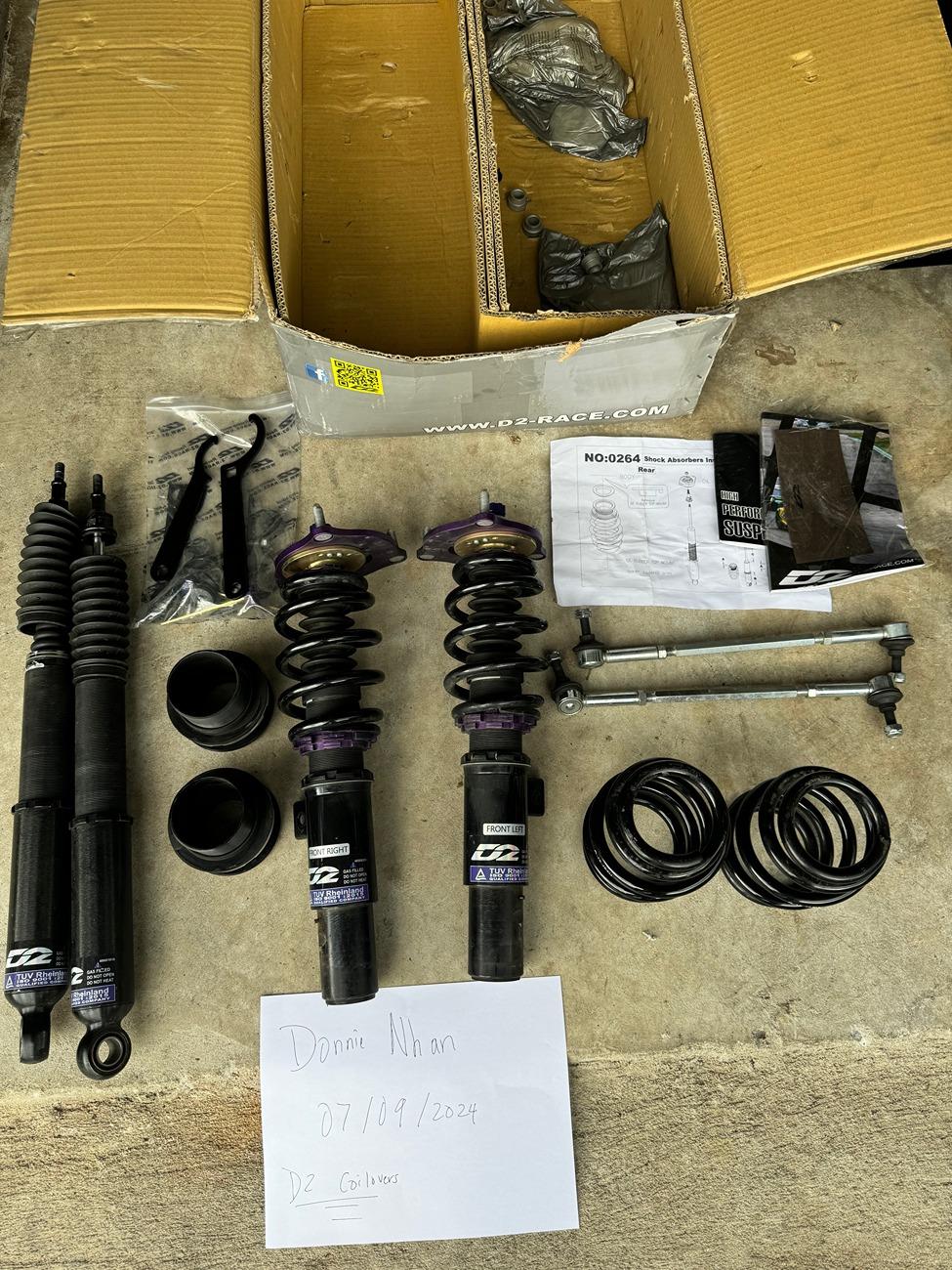 11th Gen Honda Civic FS: D2 Coilovers for 2016-2024 Honda Civic's (NON-Si Version) Coilovers.JPG