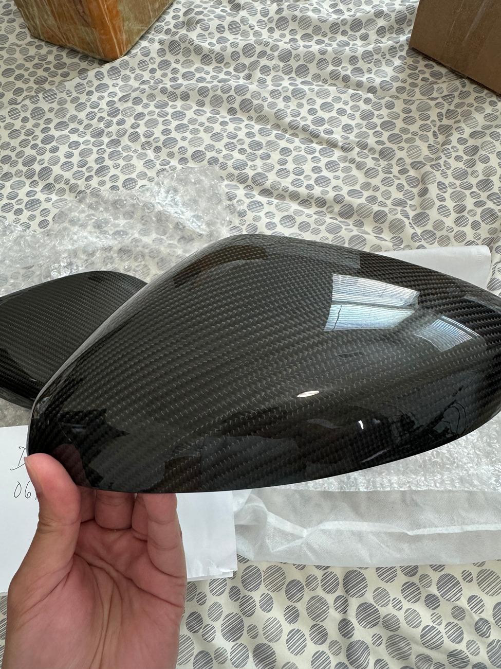 11th Gen Honda Civic FS: CF Wing, CF Mirror Caps, CF Interior Pieces, Gloss Black Window Pillars, JetsVinyl, and Lasfit Reverse Lights CF Mirror Caps v3.JPG
