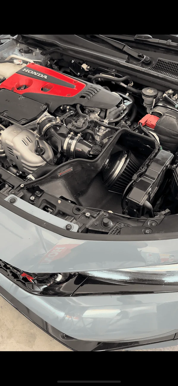 11th Gen Honda Civic ARMA Speed Carbon Fiber Air Intake installed IMG_2357