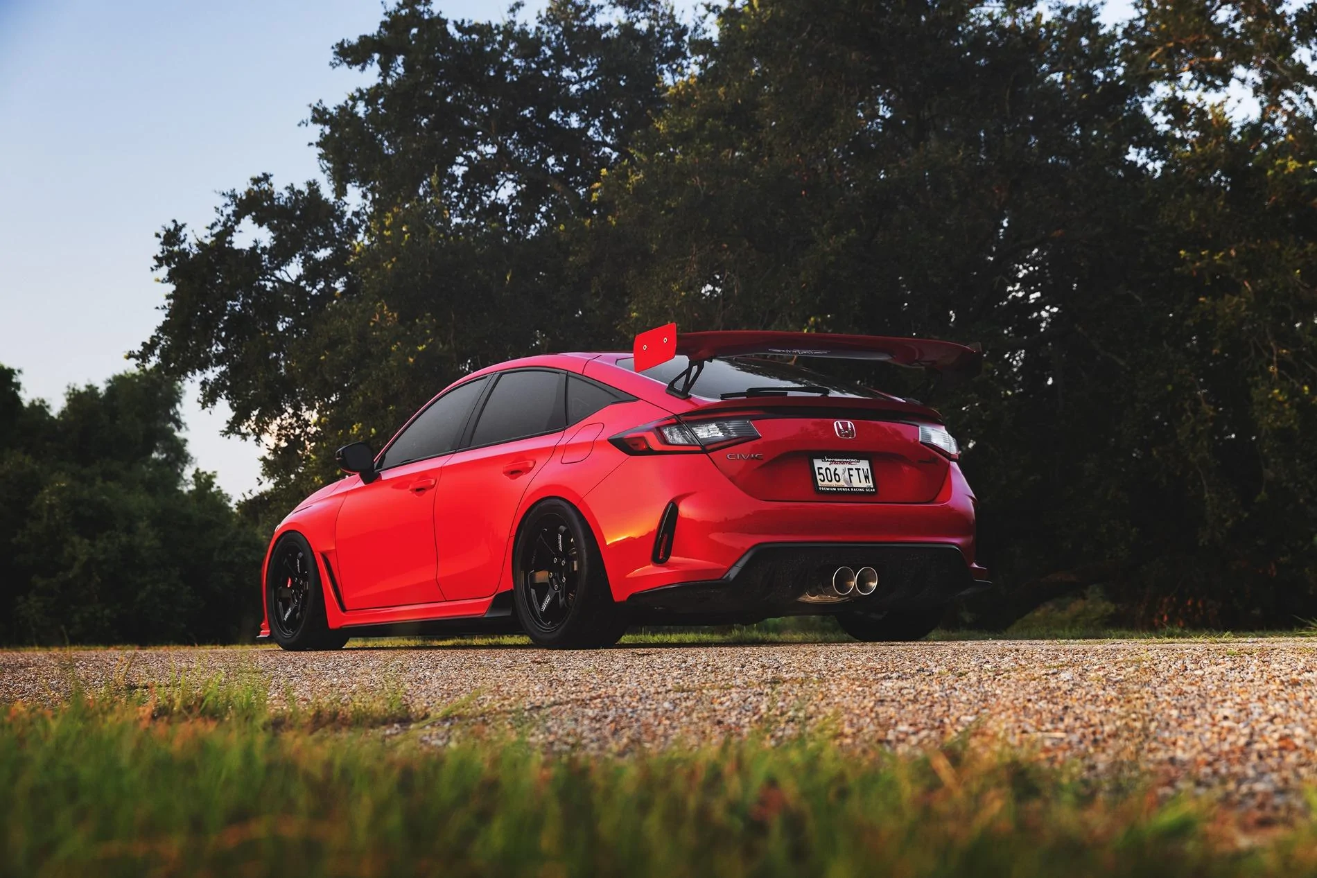 11th Gen Honda Civic My Rallye Red FL5 Build HYB-FL5-Aug-002