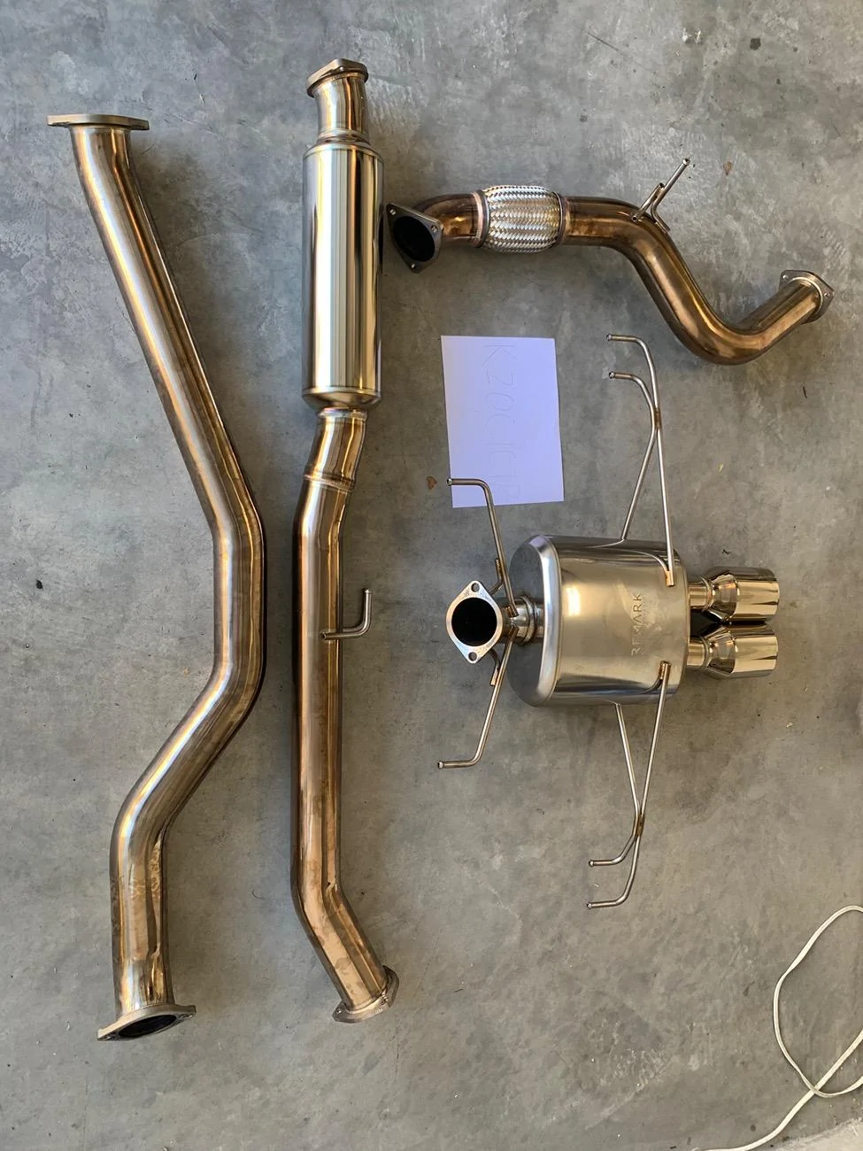 11th Gen Honda Civic (SOLD) Remark Stainless Steel Exhaust Dual Tips F23BE1FA-BB3E-405F-8976-F78391B6ABB5