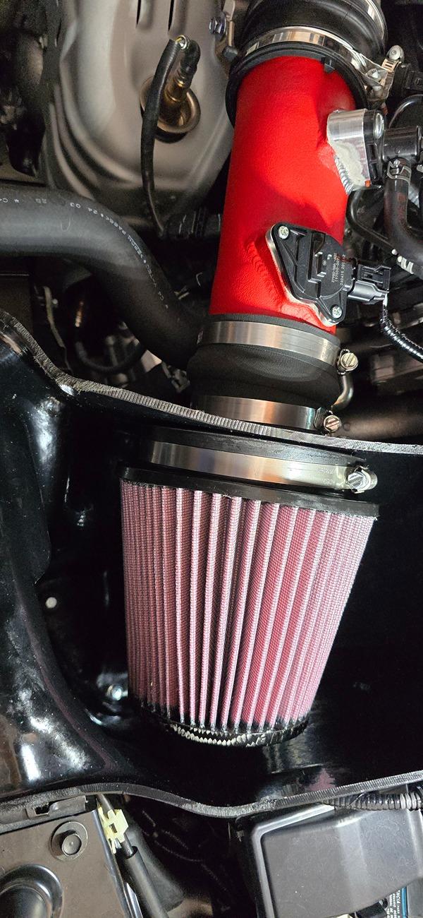 11th Gen Honda Civic K&N Intake Installation Experience on FL5 20240810_155522