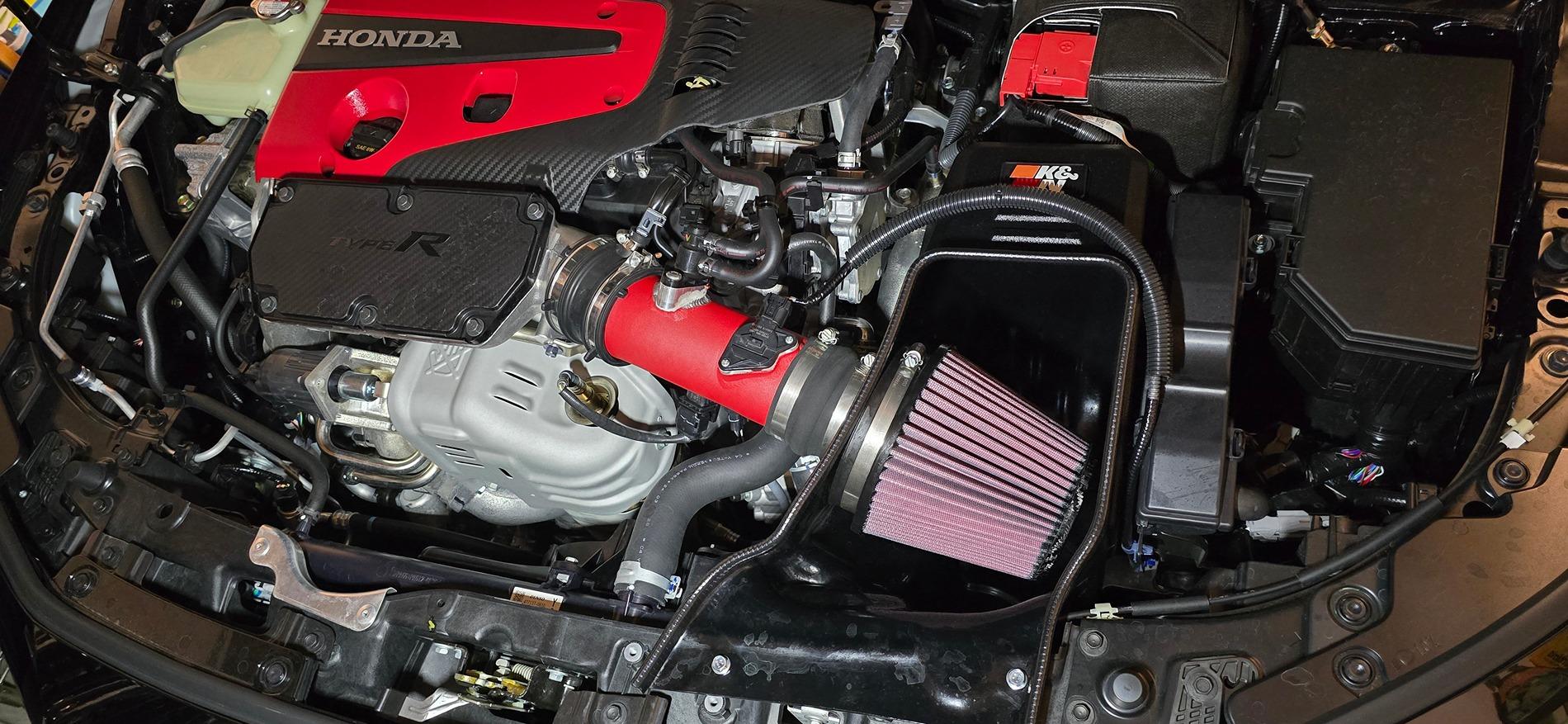 11th Gen Honda Civic K&N Intake Installation Experience on FL5 20240818_153256