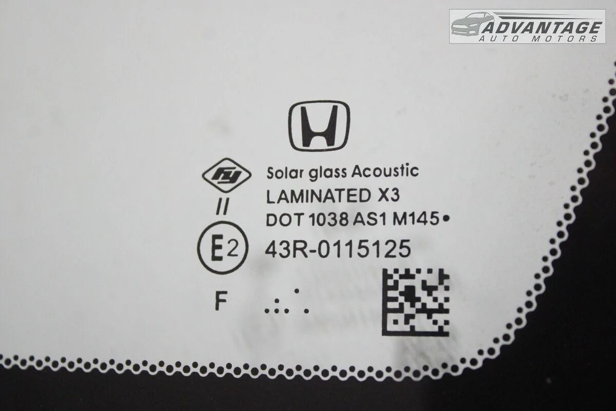 11th Gen Honda Civic 11th gen Glass Type windshield