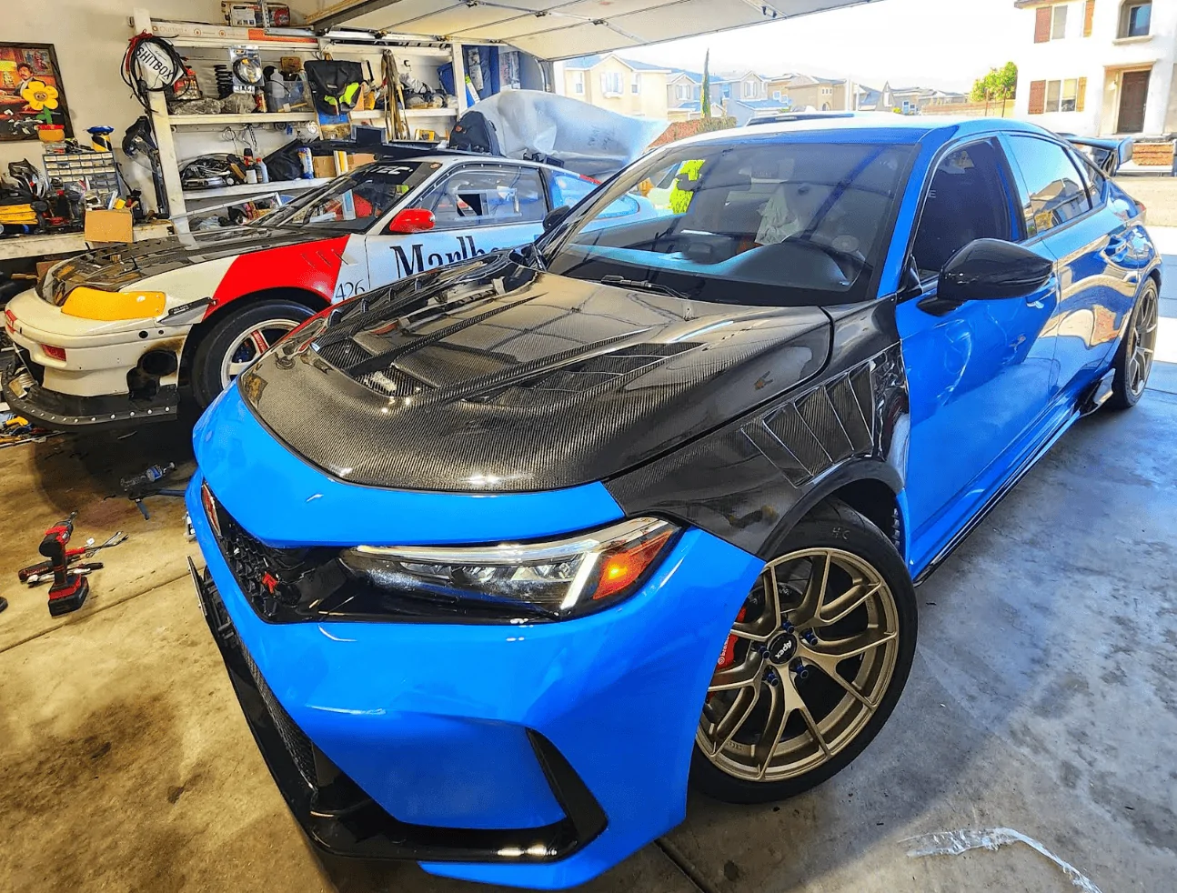 11th Gen Honda Civic BuntaTypeR Boost Blue Build 1725074848475-0c